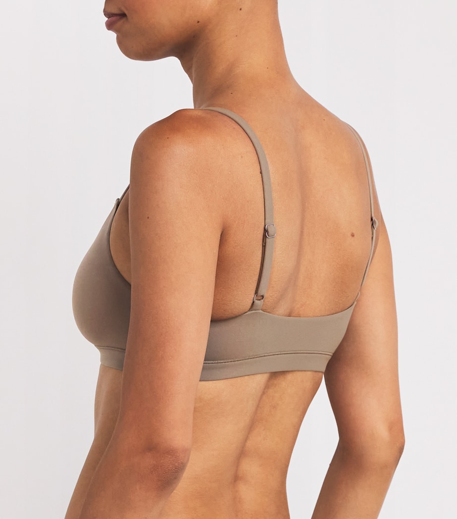 Fits Everybody Scoop-Neck Bralette TRUFFLE Image 3