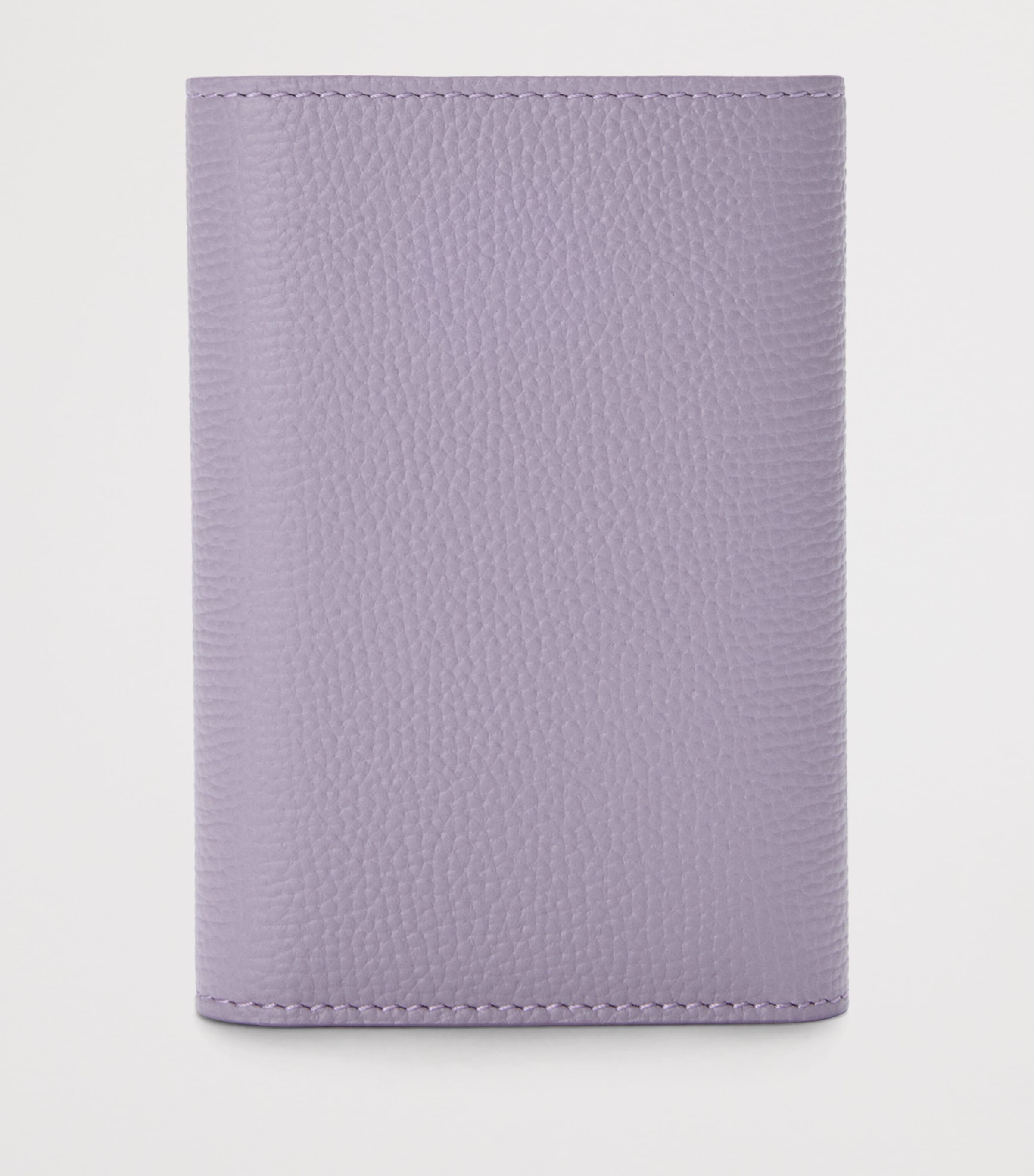 Small Leather Anagram Wallet DIRTY MAUVE Image 2