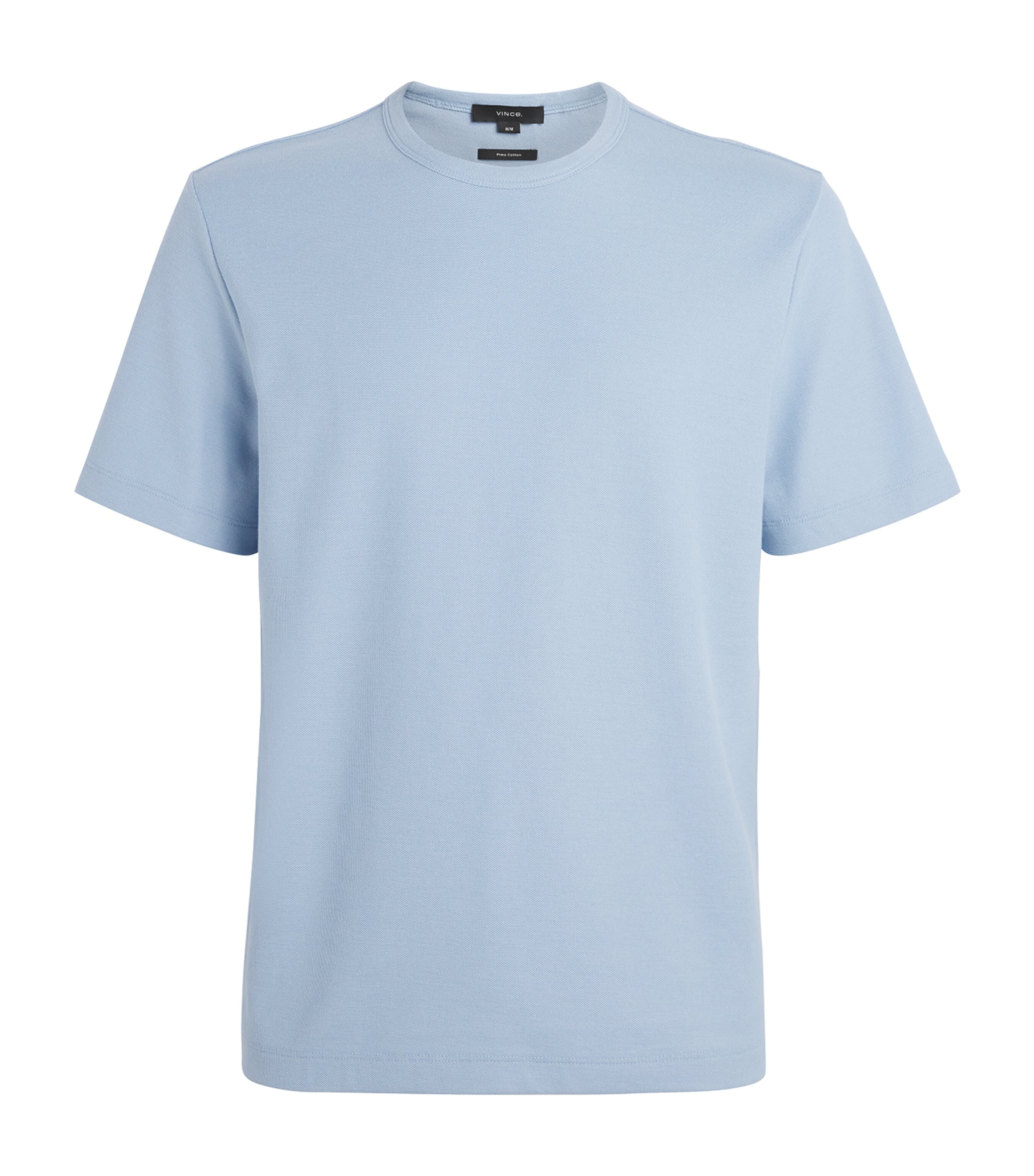 Vince Solid T-shirt In Blue