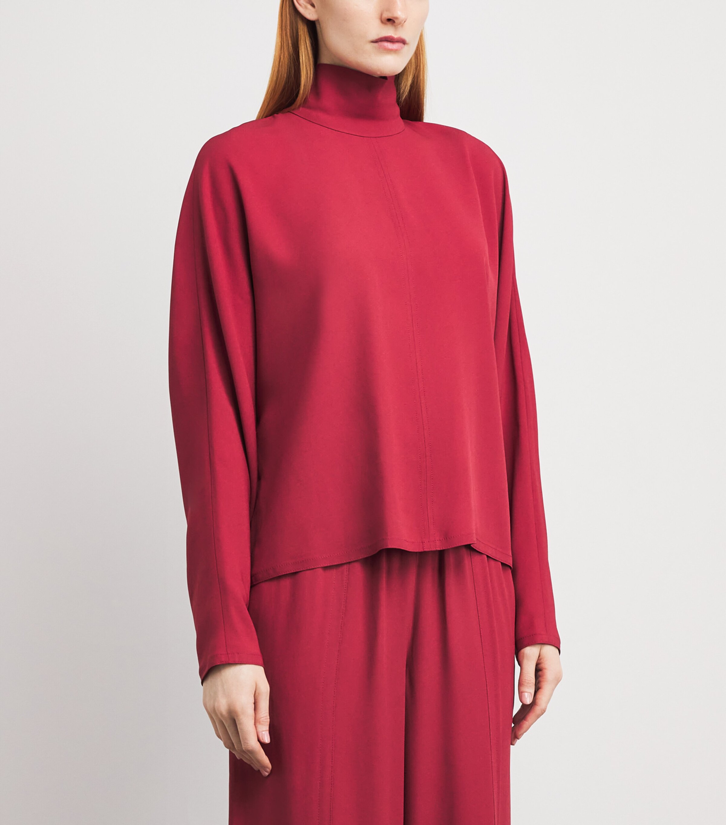 Crepe Buick Blouse MULBERRY Image 3