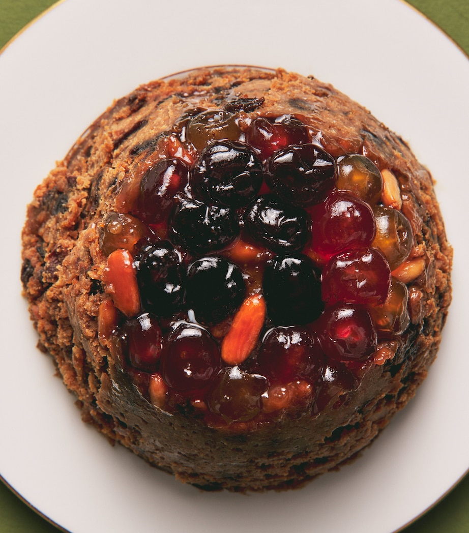 Cherry & Almond Showstopper Christmas Pudding NO COLOUR Image 2