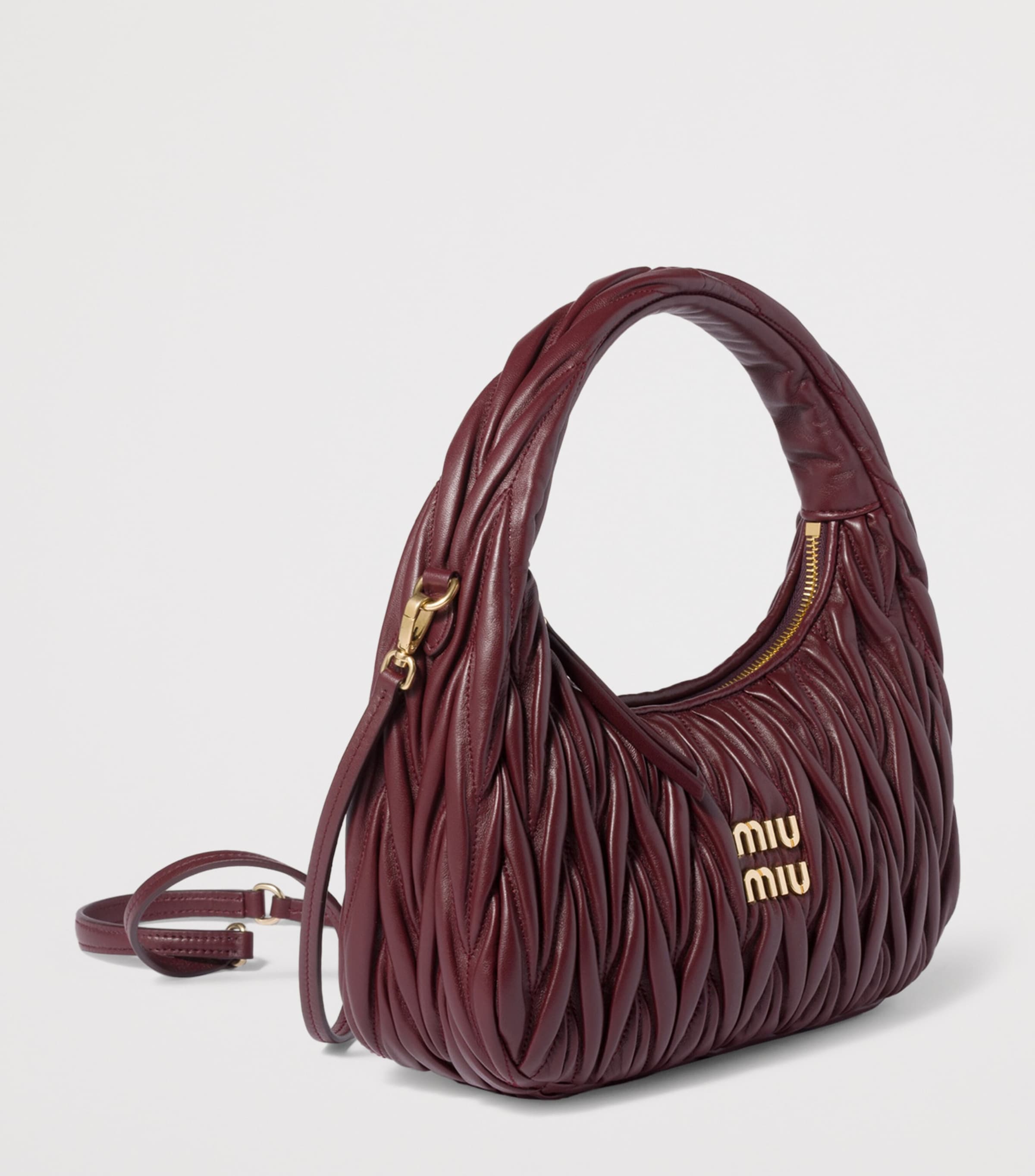 Matelassé Leather Wander Top-Handle Bag F0007 Image 2