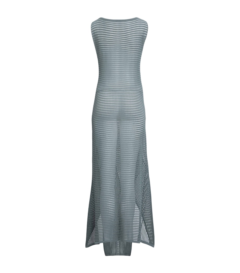 Alaa Green Ladder-Knit Maxi Dress | Harrods US Alaa Green Ladder-Knit Maxi Dress | Harrods US