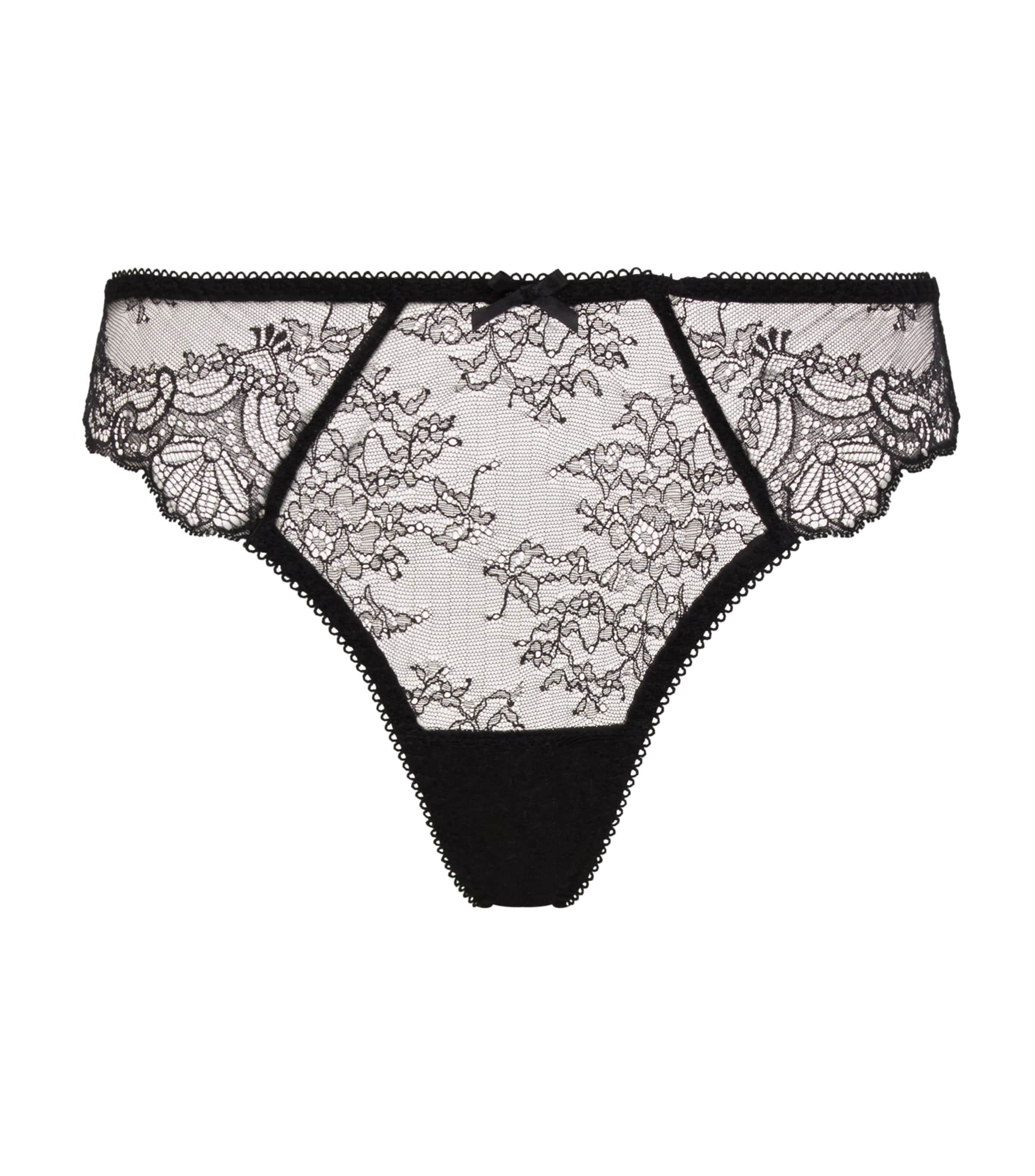 Aubade Lace Tanga In Black