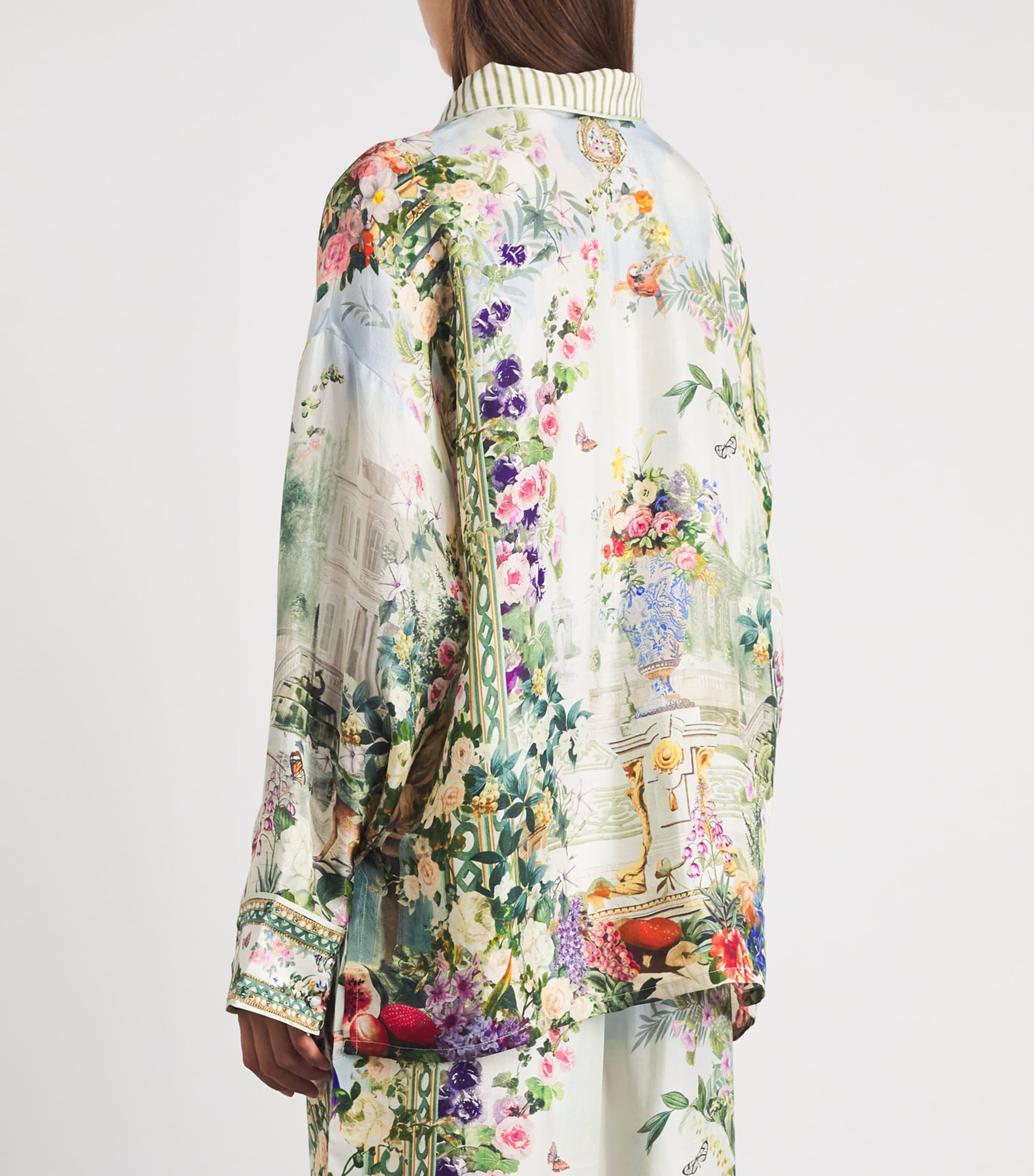 Camilla Womens Silk Art for the Empress Shirt Art For The Empress Image 5