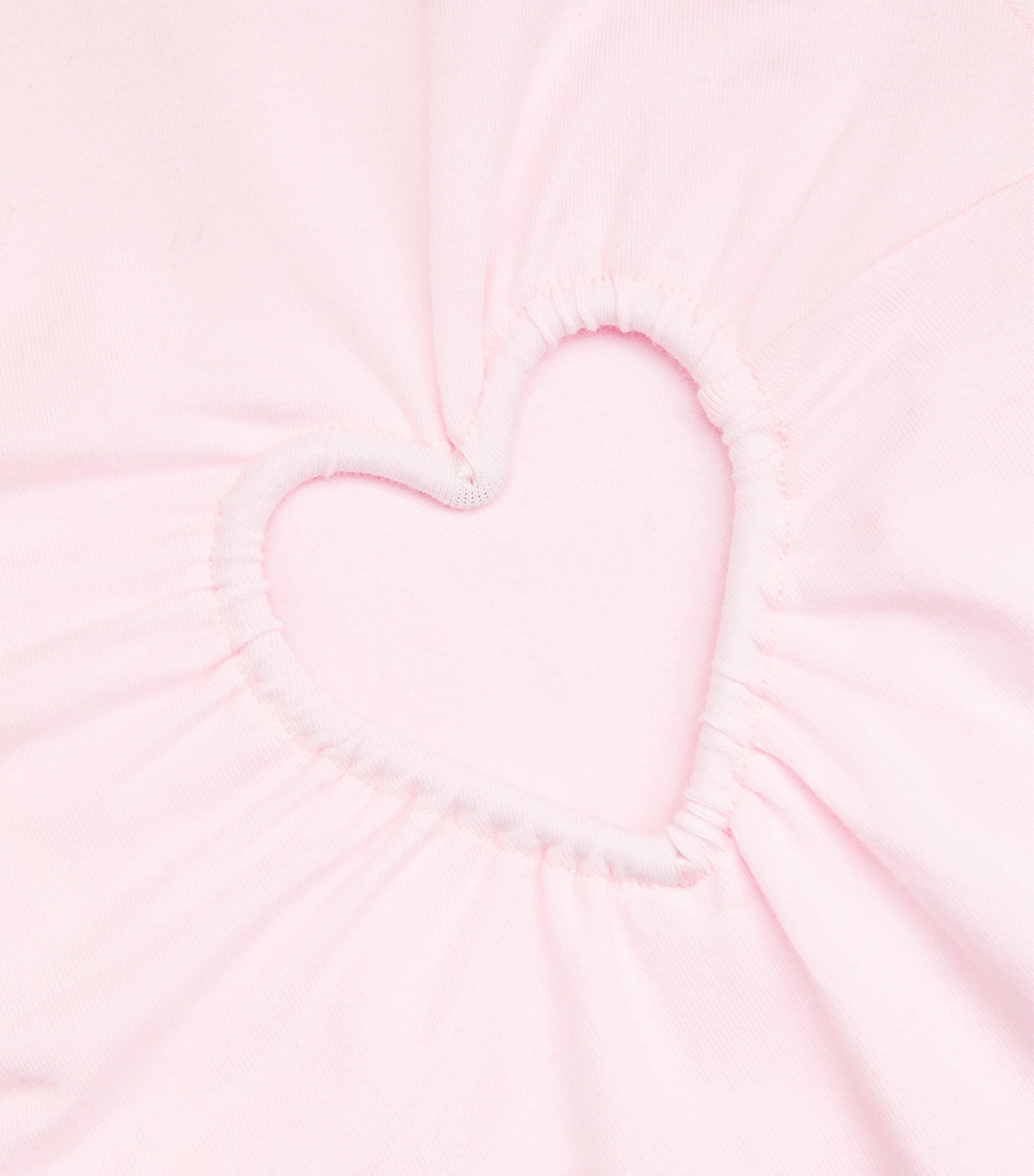 Skims Stretch-Cotton Heart Mini Dress | Harrods US