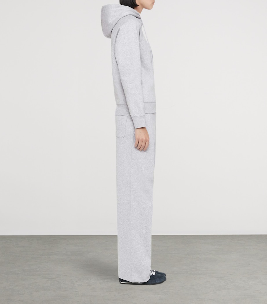 AllSaints Womens Lily Sweatpants Grey Marl Image 6