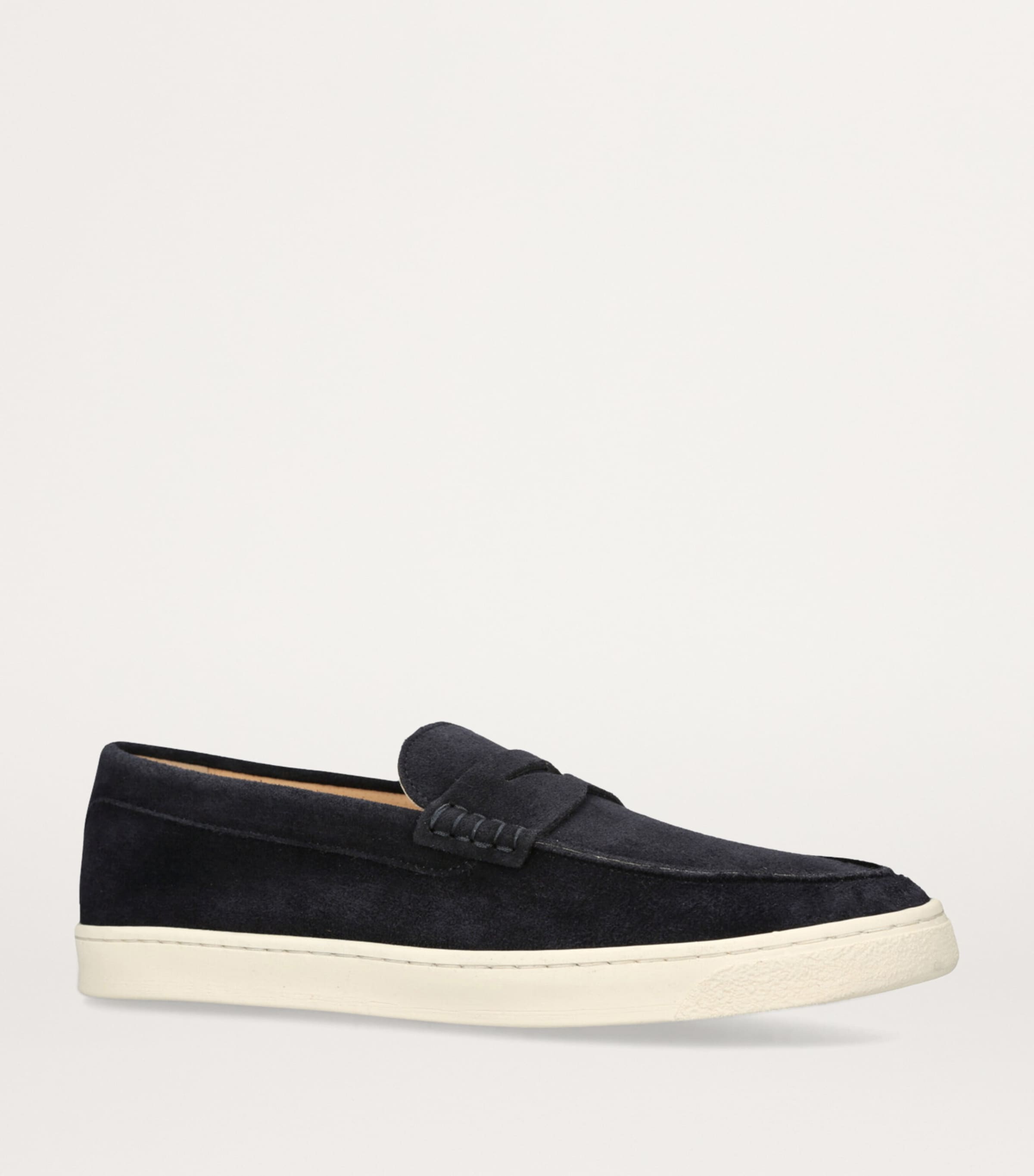 Brunello Cucinelli Suede Hybrid Loafers Blue/dark Image 3