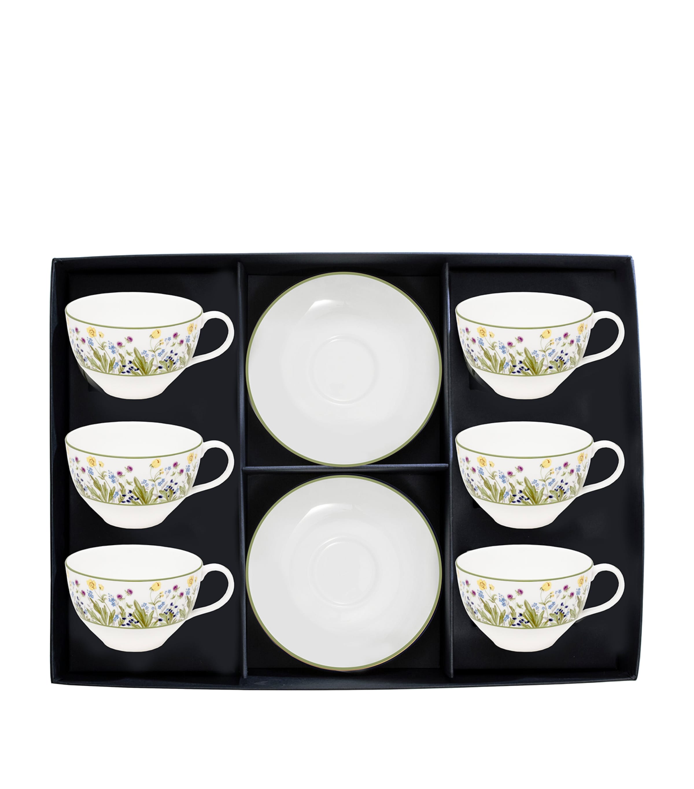 Halcyon Days Highgrove Wildflower Tea Cup And Saucer Box Set