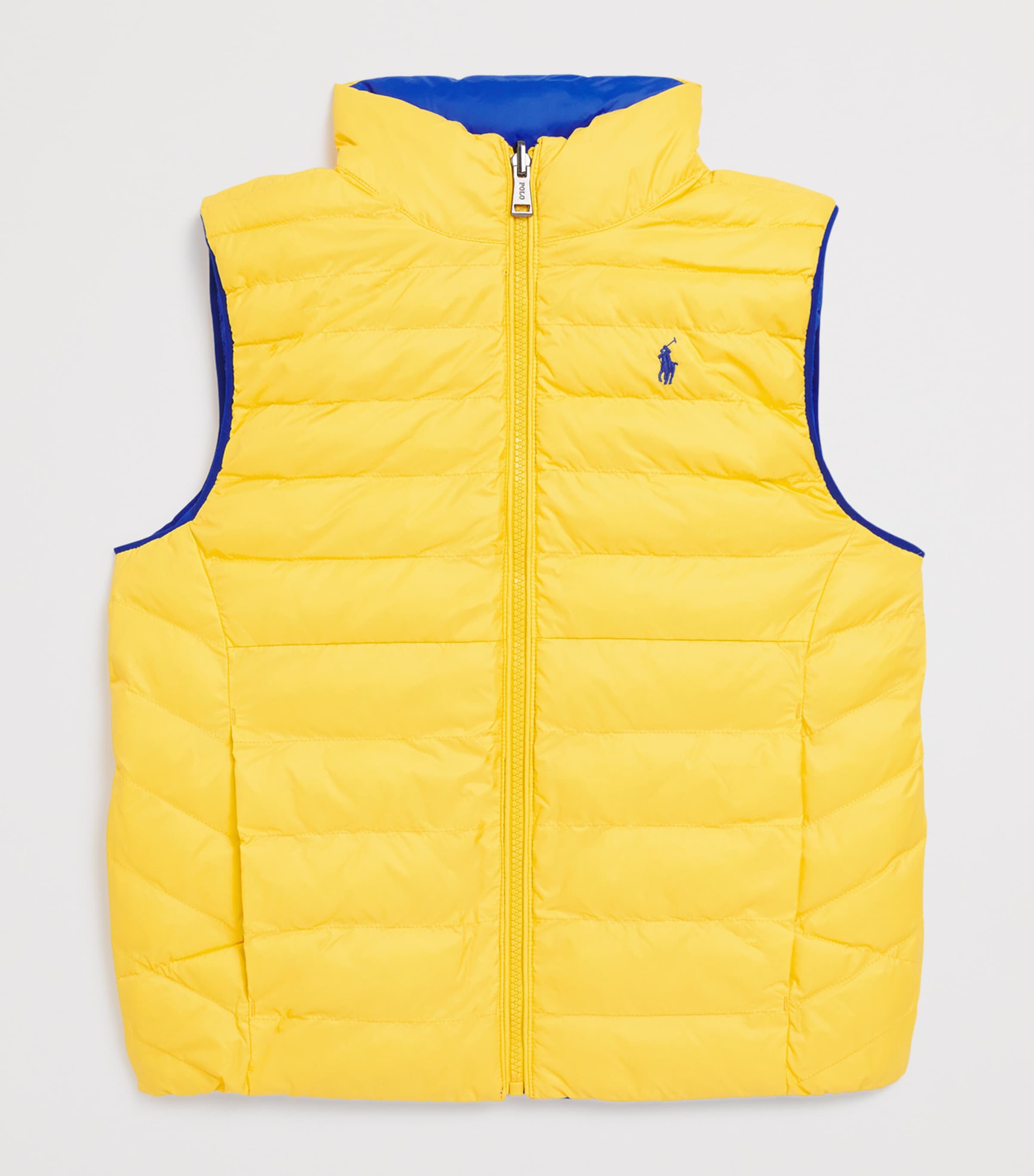Quilted Polo Pony Gilet (6-14 Years) MULTI Image 3