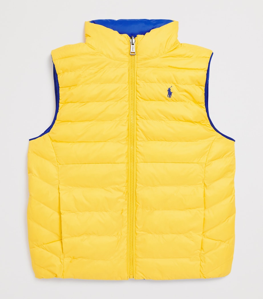 Quilted Polo Pony Gilet (6-14 Years) MULTI Image 3