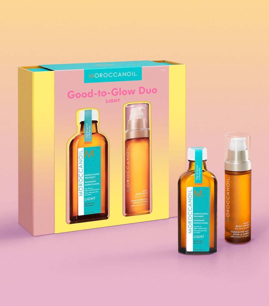 Good-To-Glow Light Duo Hair Treatment and Body Serum Set NO COLOUR Image 1