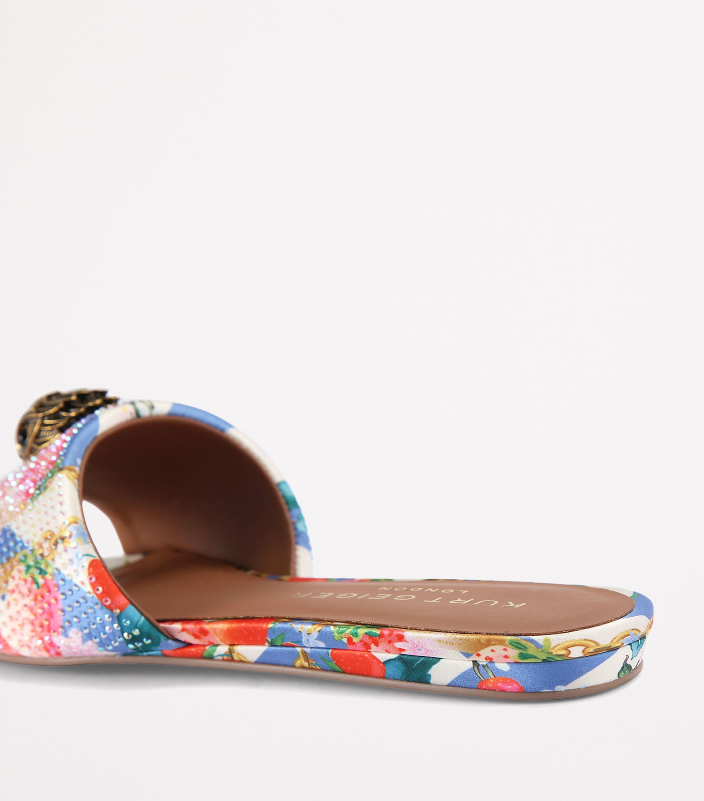Kurt Geiger London Embellished Kensington Sandals White/oth Image 2