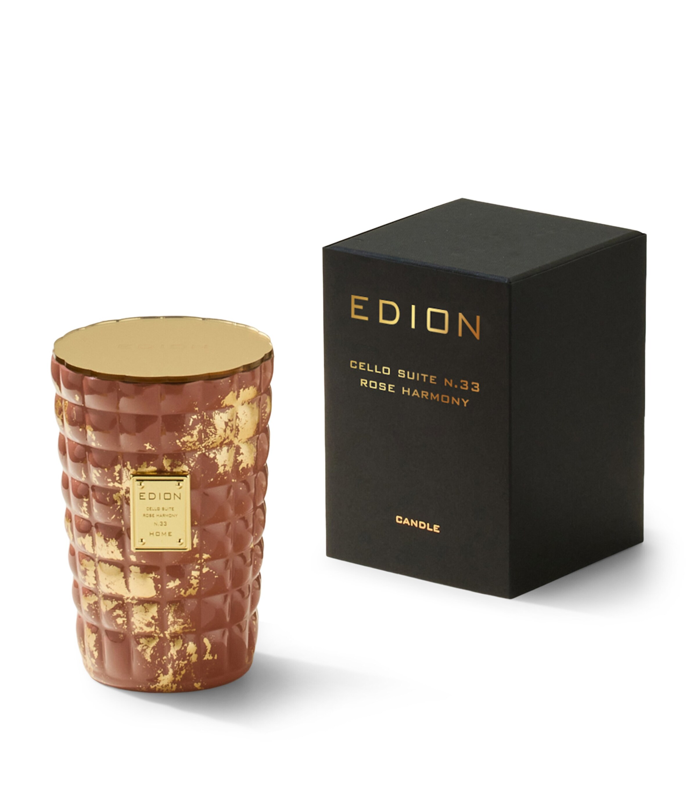 EDION No.33 Cello Suite Rose Harmony Candle (500g) Clear Image 2