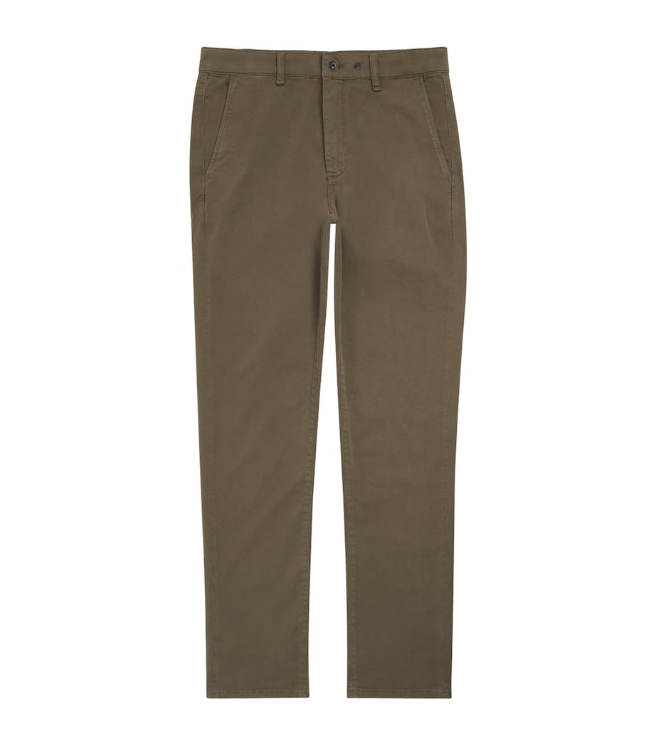 Stretch-Cotton Fit 2 Slim Chinos DKGRN Image 1