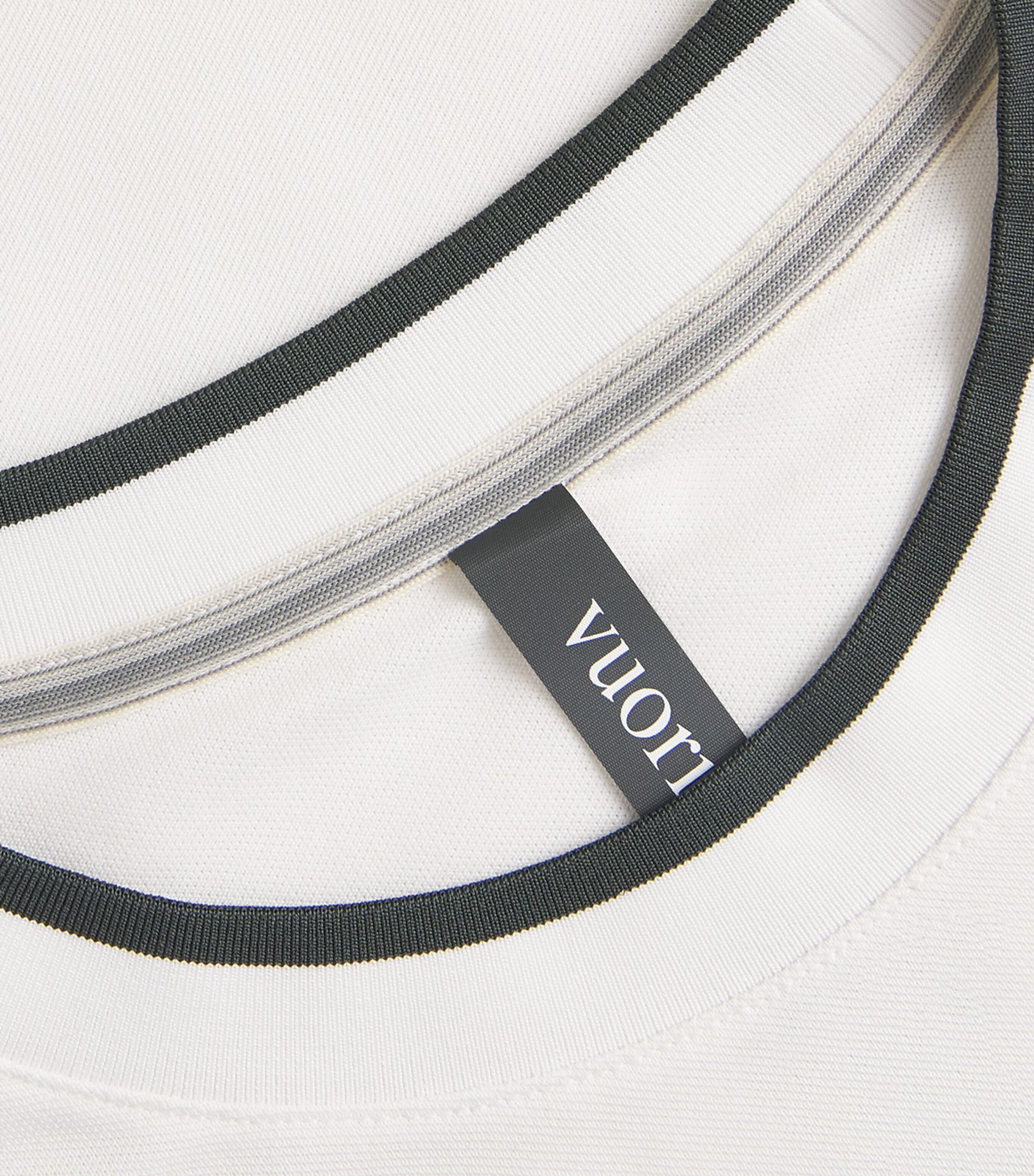 VUORI Mens Logo Gamepoint T-Shirt Wht White Image 6