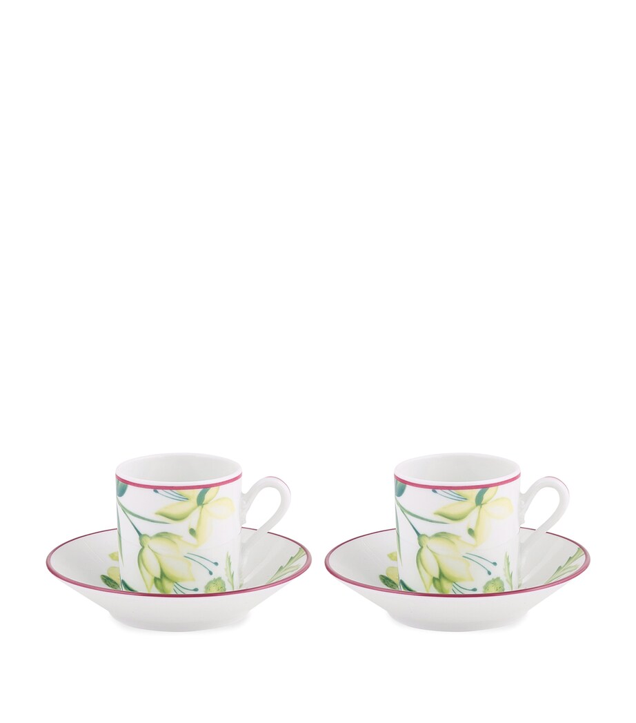 GINORI 1735 Florenza Espresso Cup and Saucer (Set of 2) Image 1