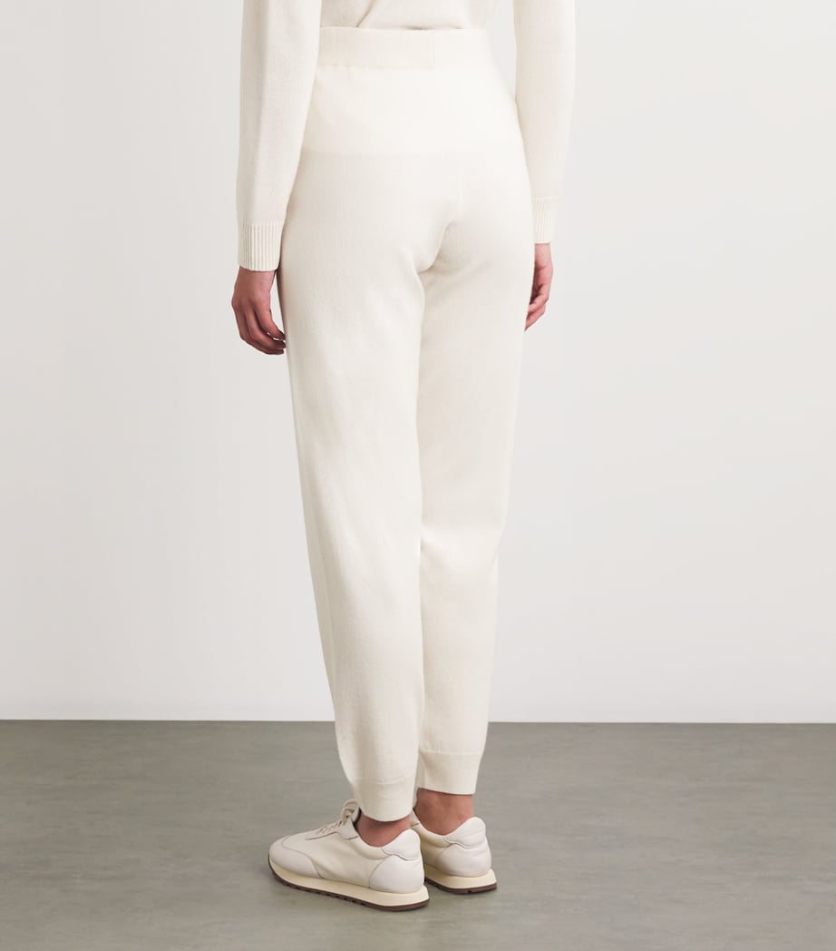 Cashmere Drawstring Sweatpants BONE Image 4