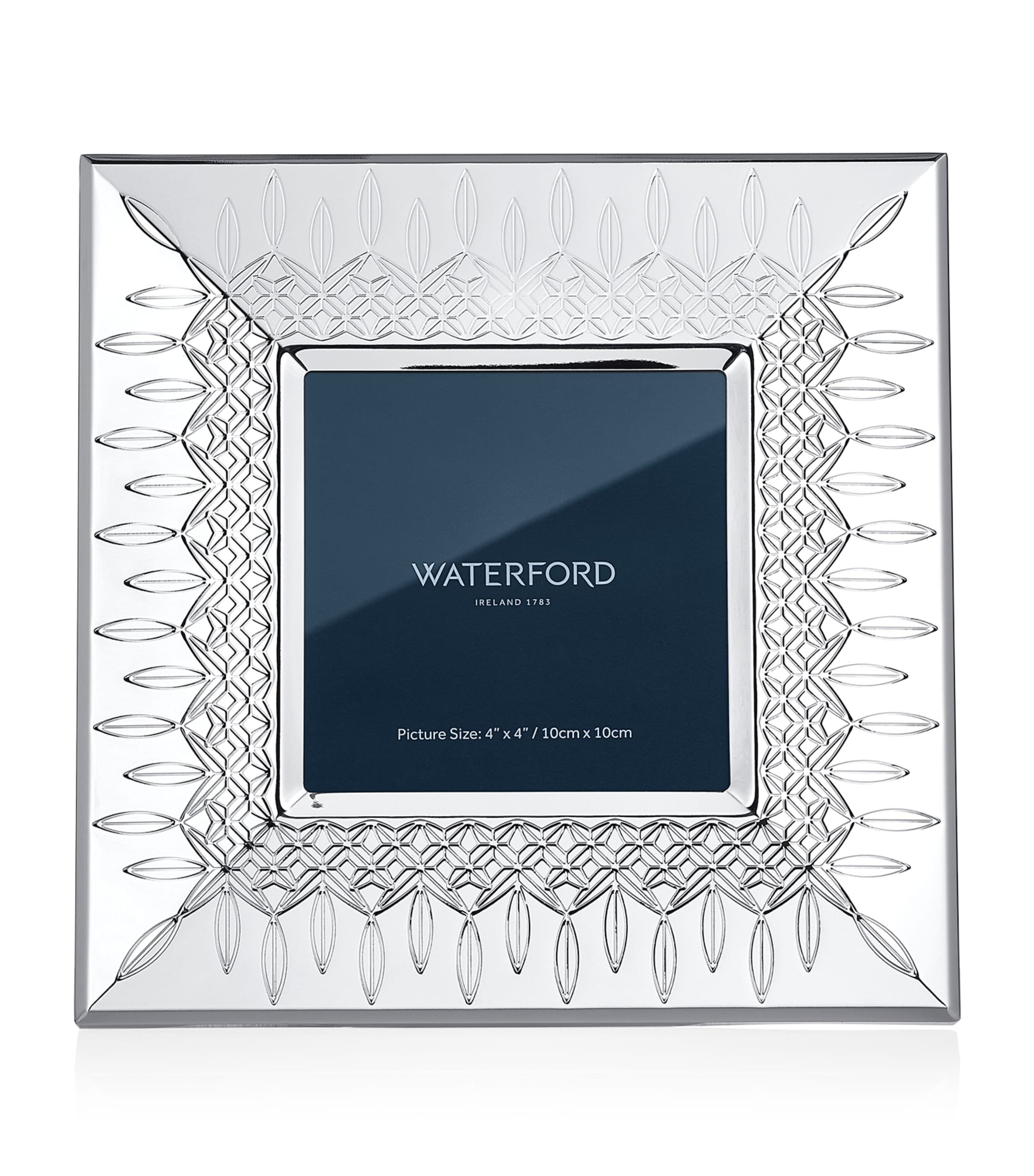 Waterford Silver-Plated Lismore Photo Frame (4" x 4") Silver Image 1