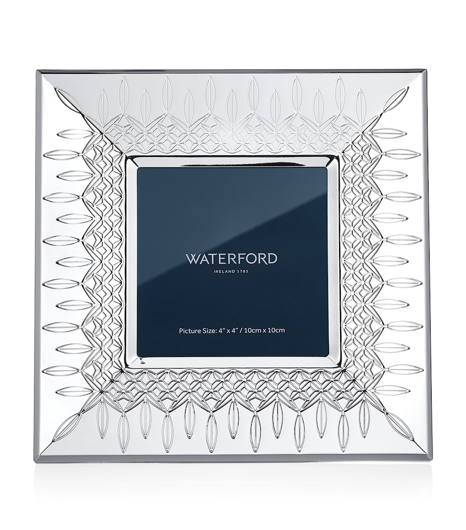 Waterford Silver-Plated Lismore Photo Frame (4" x 4") Silver Image 1
