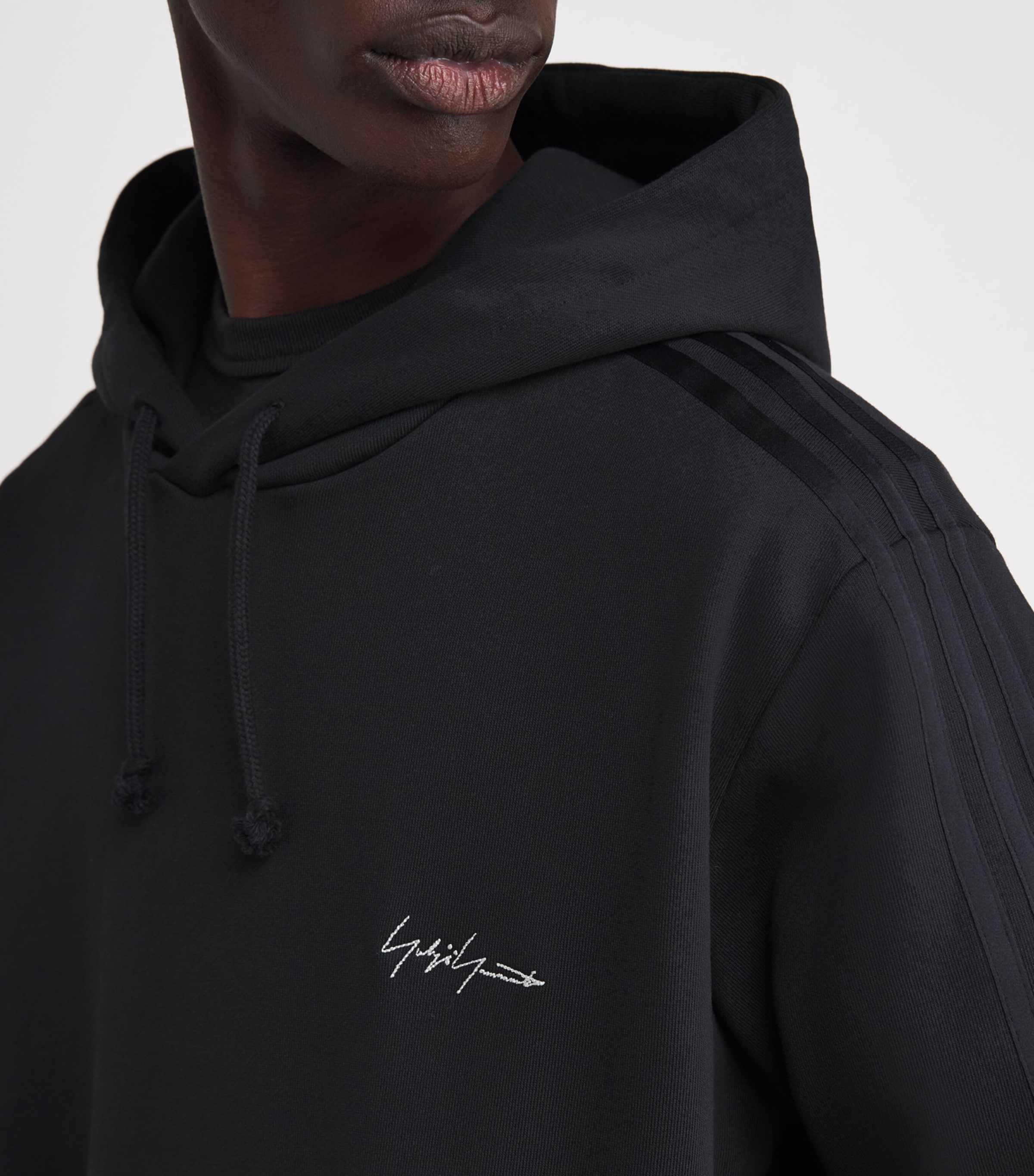 Yohji Yamamoto Black x adidas Y-3 Kuro Hoodie | Harrods US