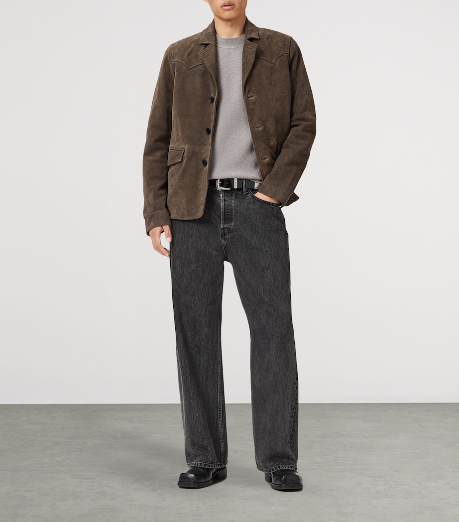 Merino Wool Marko Crew Sweater HENGE GREY Image 3