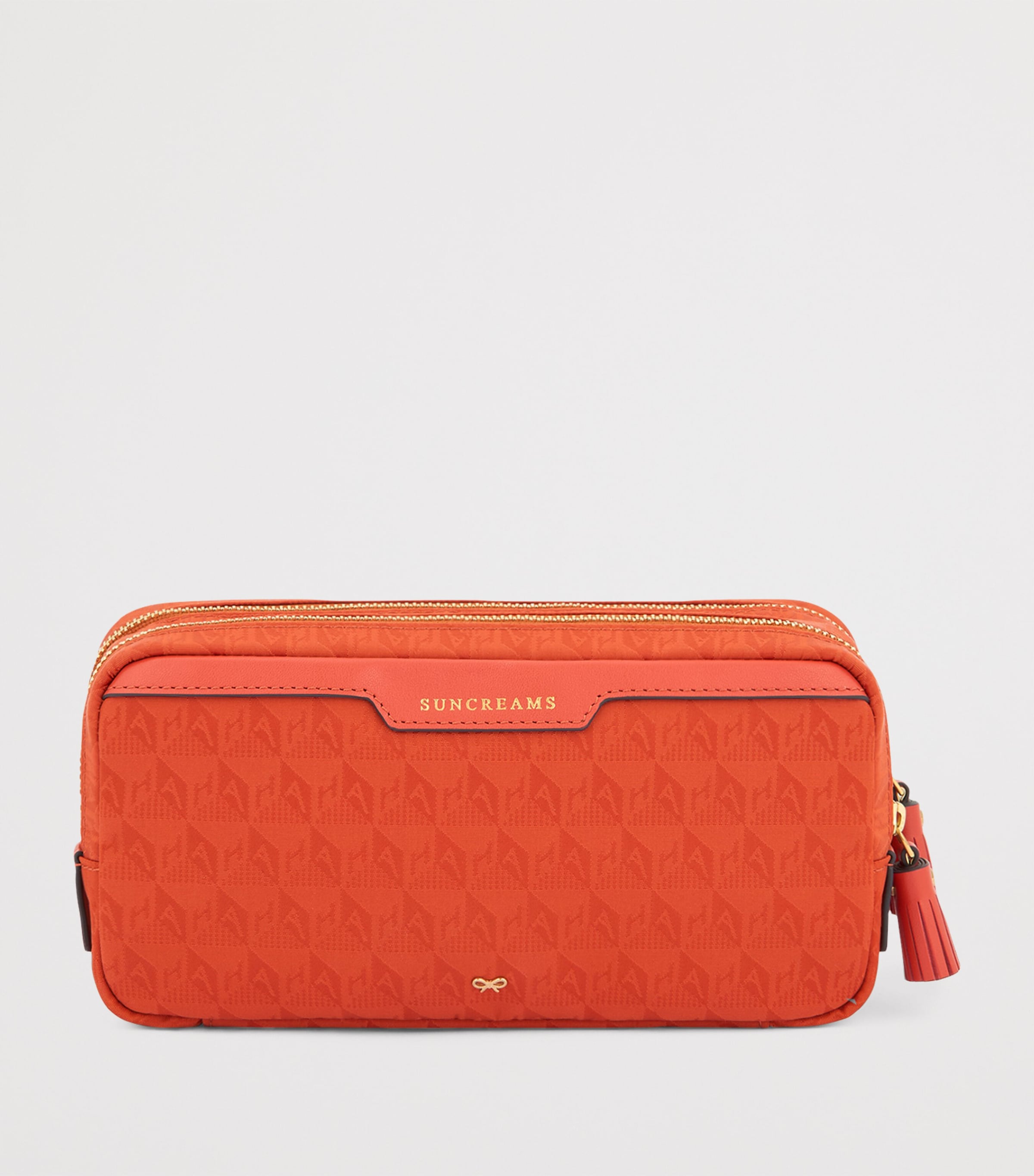 Jacquard Logo Beach Things Pouch BURNT SIENNA Image 3