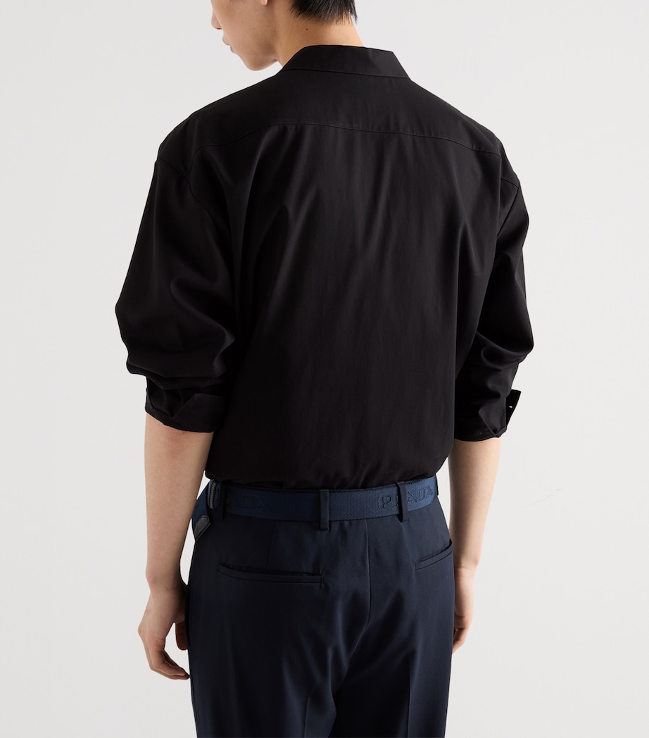 Prada Mens Cotton Zipped Shirt Image 5