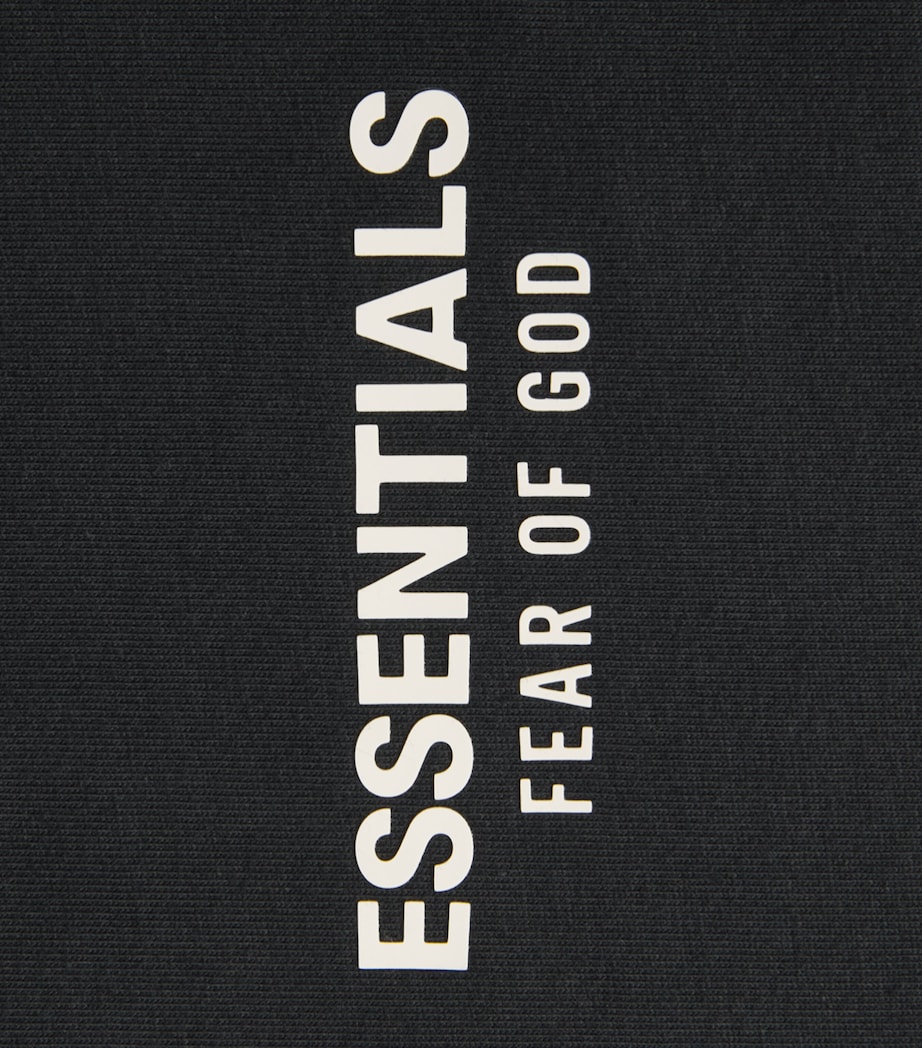 FEAR OF GOD ESSENTIALS Mens Classic Fit T-Shirt Vintage Black Image 6