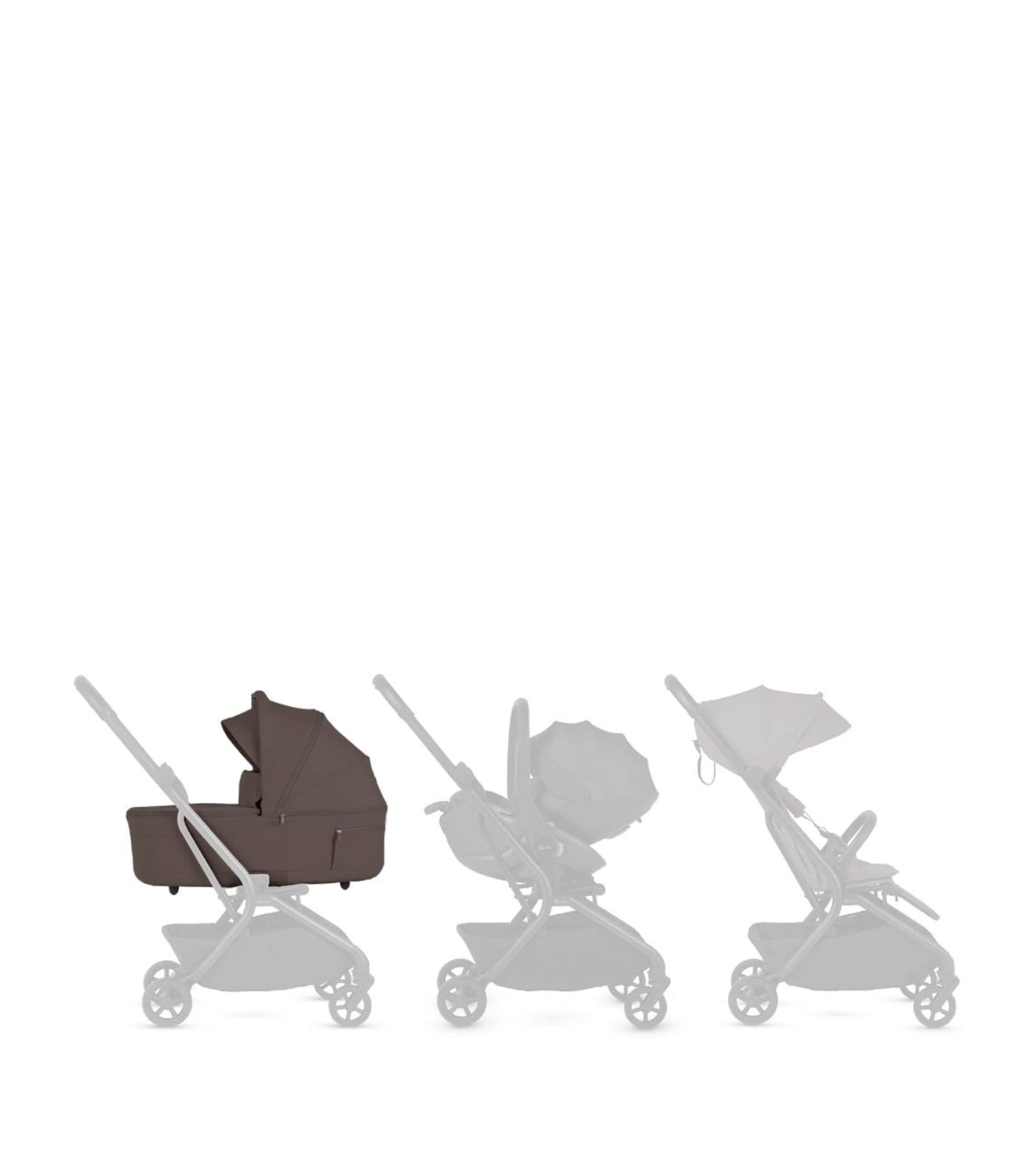 Silver Cross Nia Carrycot Chocolate Image 7