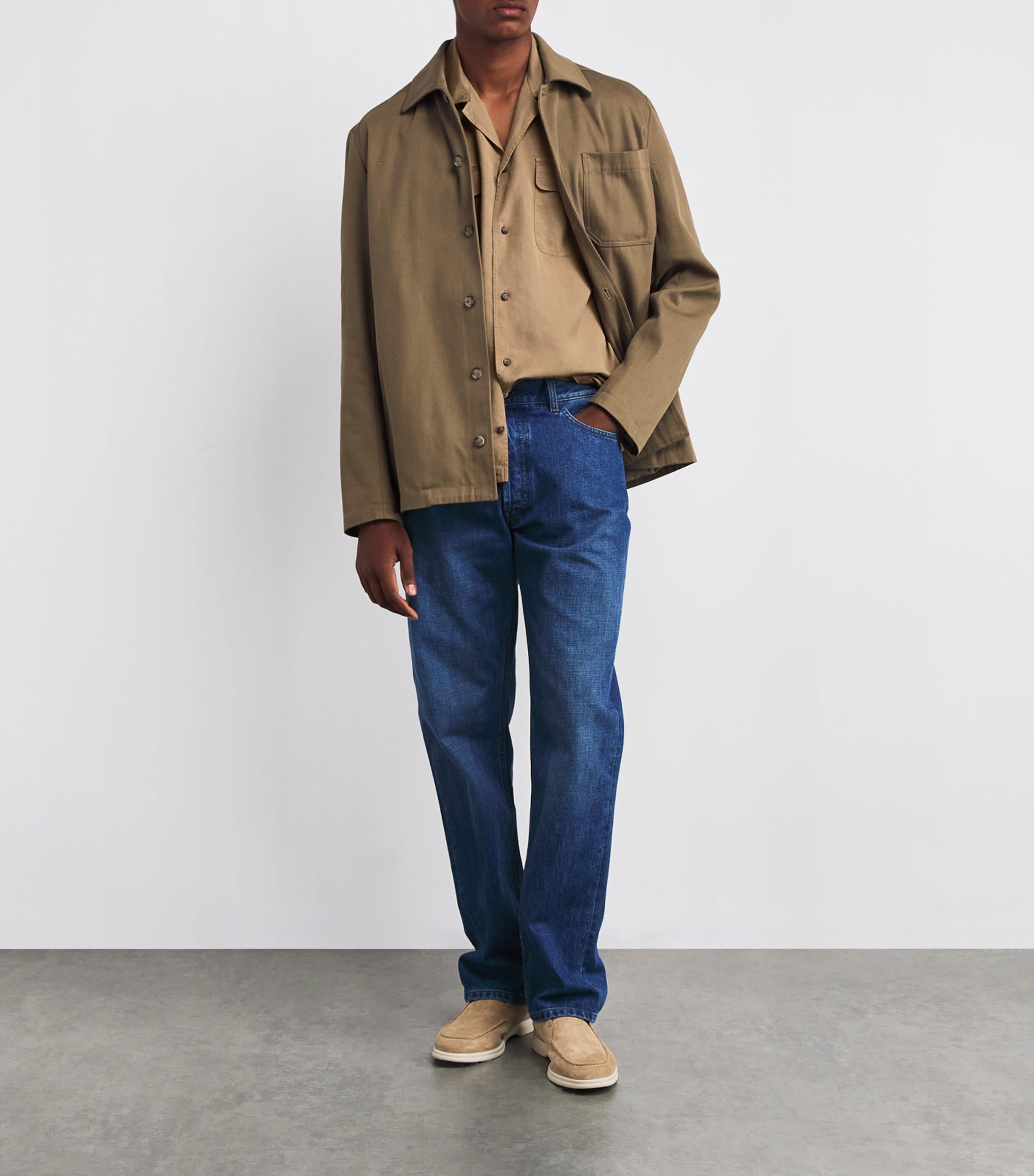 Twill Shirt 627TIGER'S EYE Image 2