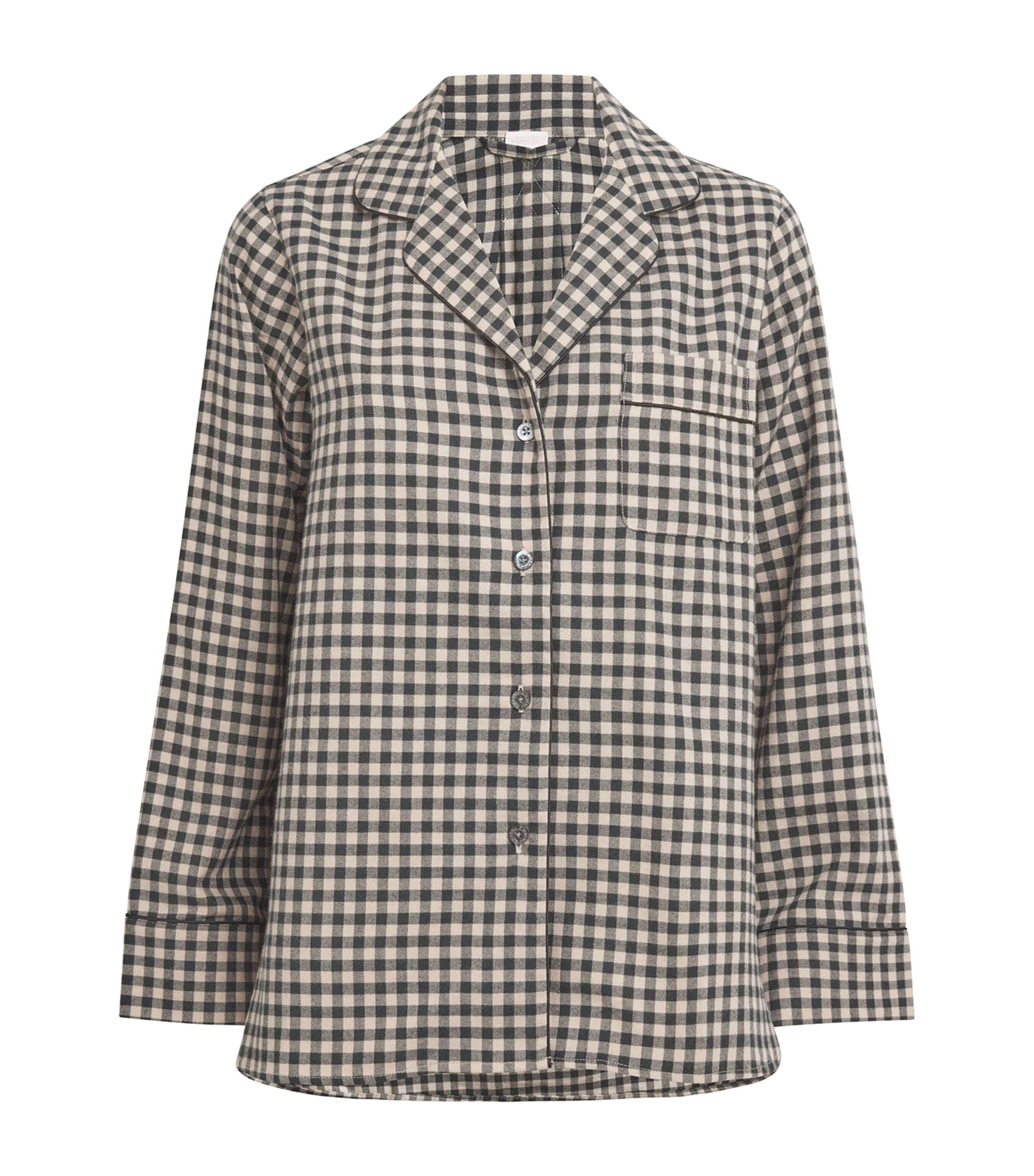 Zimmerli Cotton-wool Check Pyjama Set