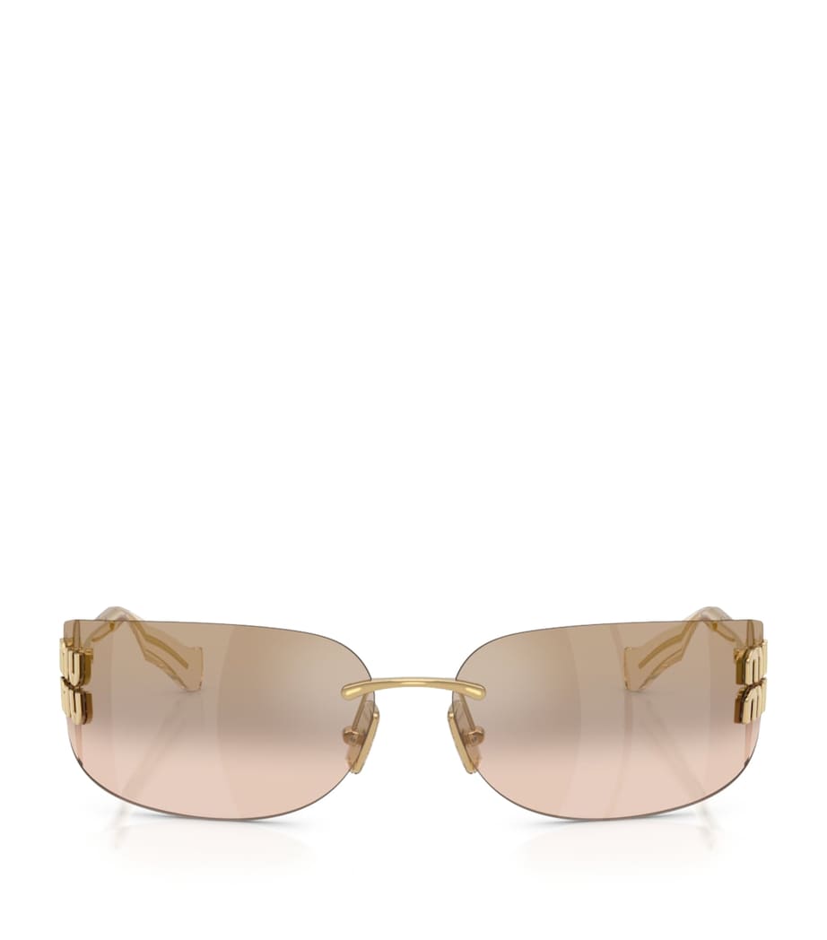 Metal Frameless Sunglasses 5AK20P Image 1