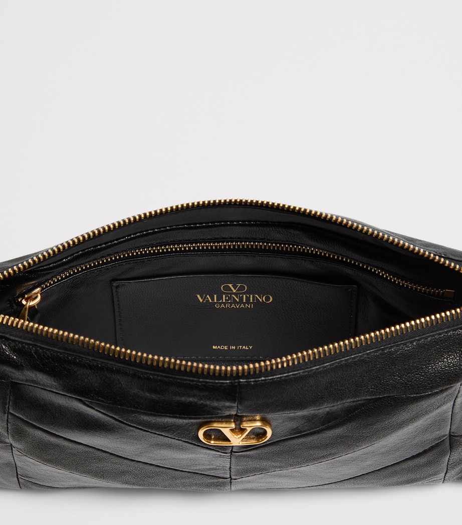 Small Lambskin Panthea Shoulder Bag 0NO Image 5