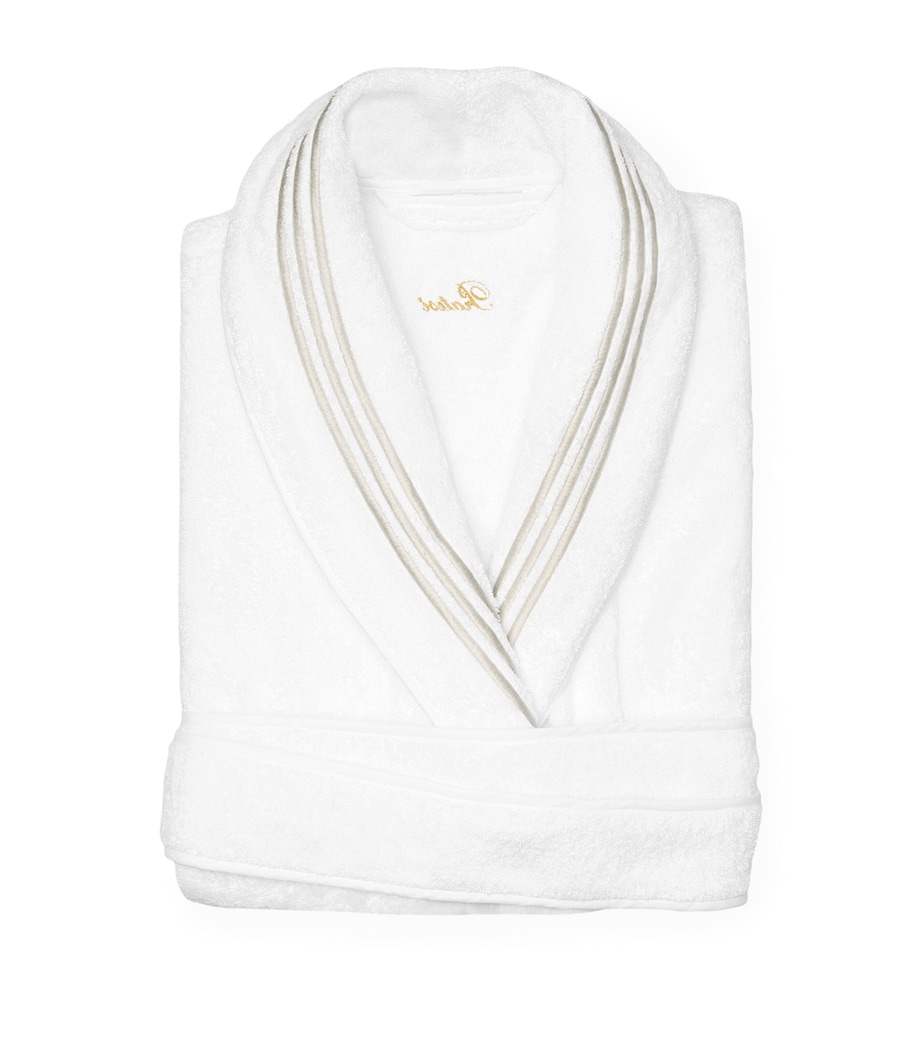 Tre Righe Robe (Extra Large) WHITE/SAGE Image 1