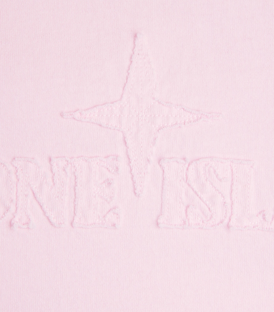 Organic Cotton Logo Embroidery T-Shirt V0080 Image 5