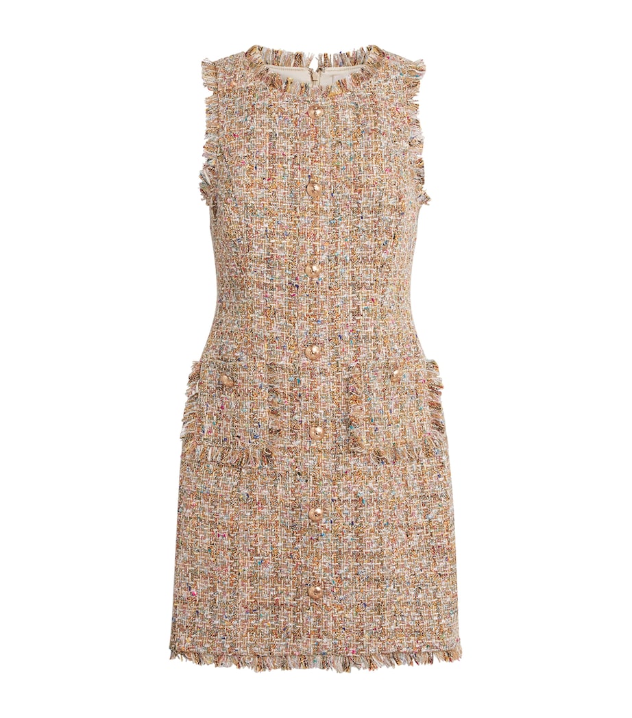 Bouclé Randi Mini Dress OCHRE MULTI Image 1