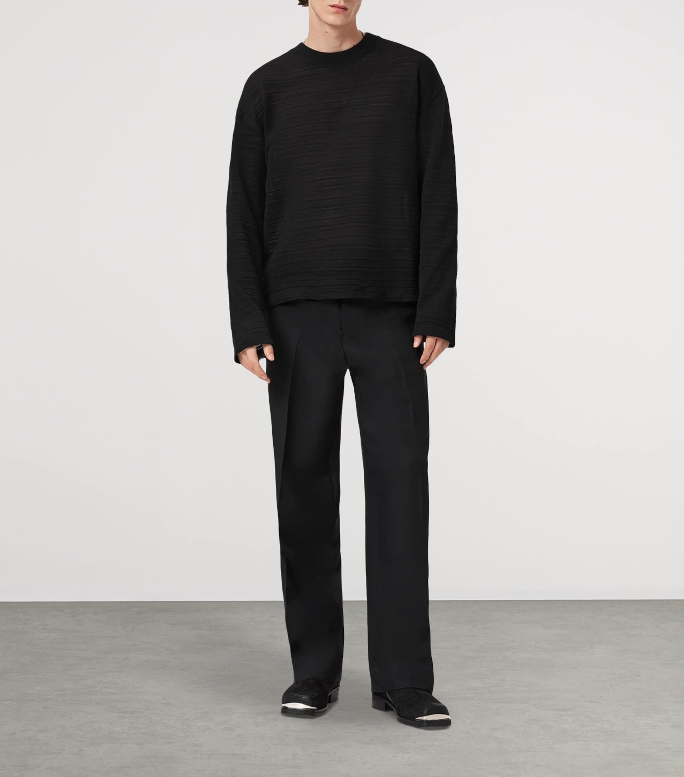 Organic Cotton Cove T-Shirt JET BLACK Image 2