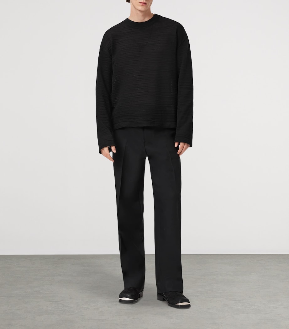 Organic Cotton Cove T-Shirt JET BLACK Image 2