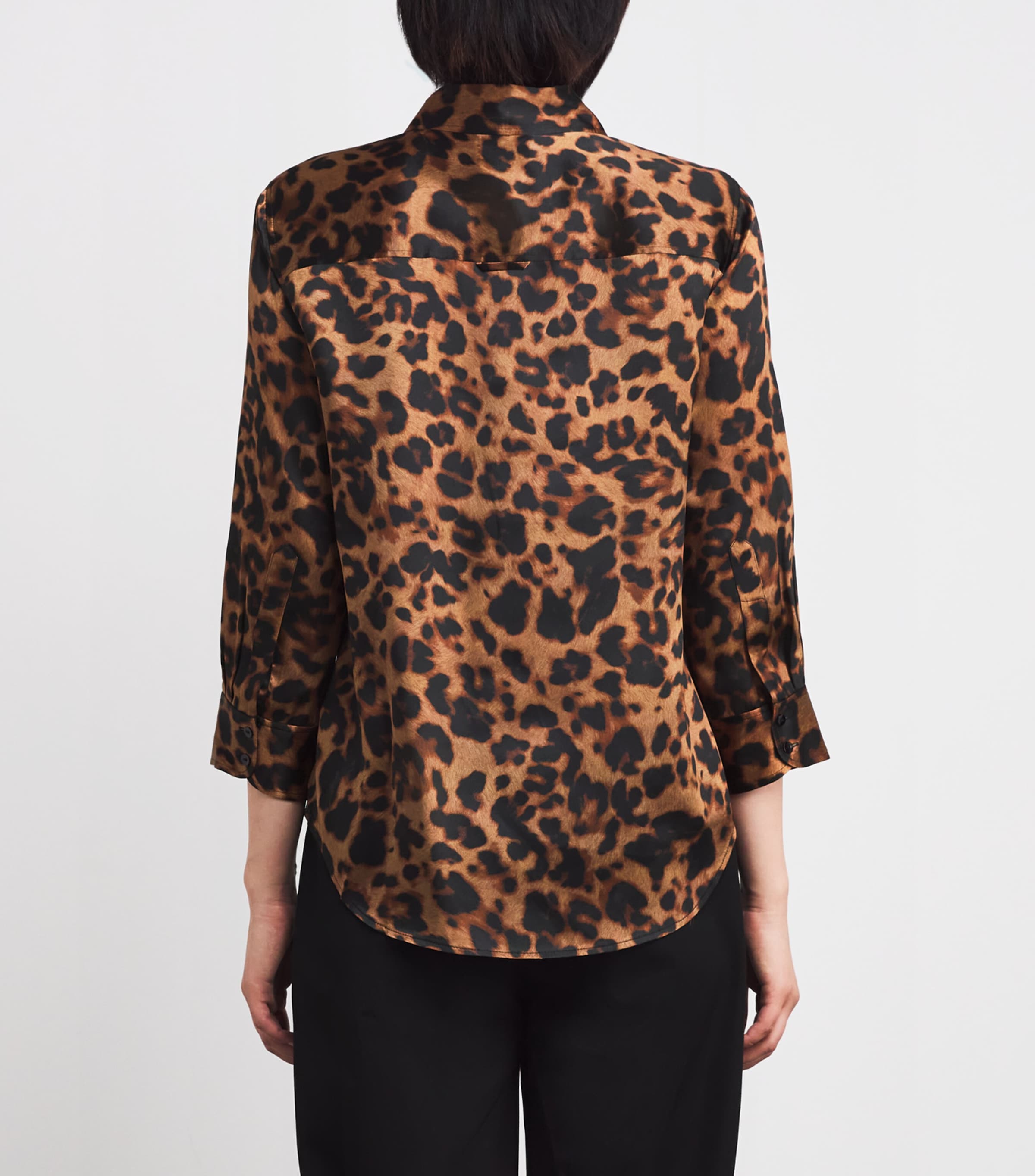 Silk Dani Shirt BRWN MULTI AMR LPRD Image 4