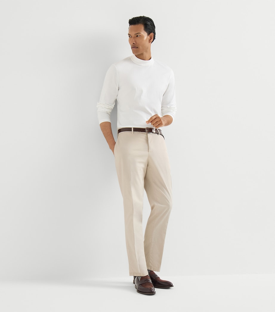 Brunello Cucinelli Mens M289LI1770C6233 DYED PANTS. Image 2