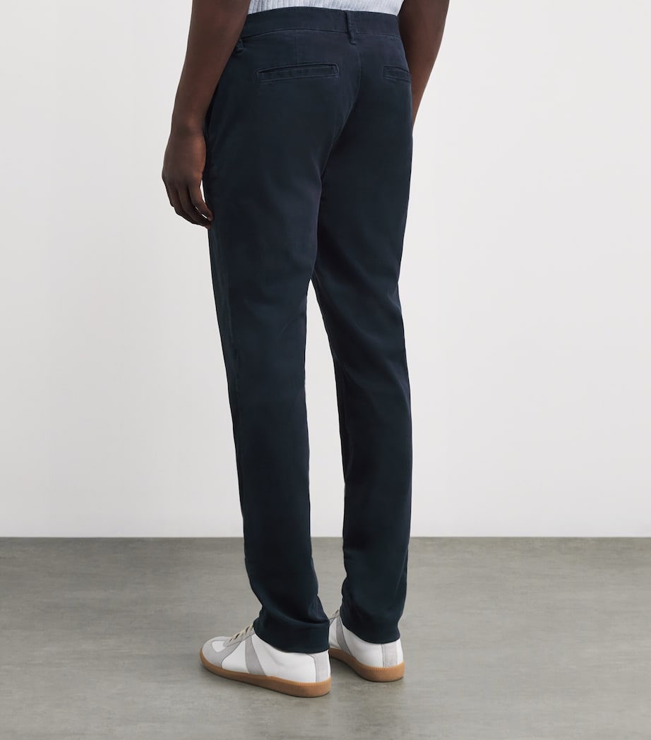 FRAME Mens Slim Chinos Navy Image 4