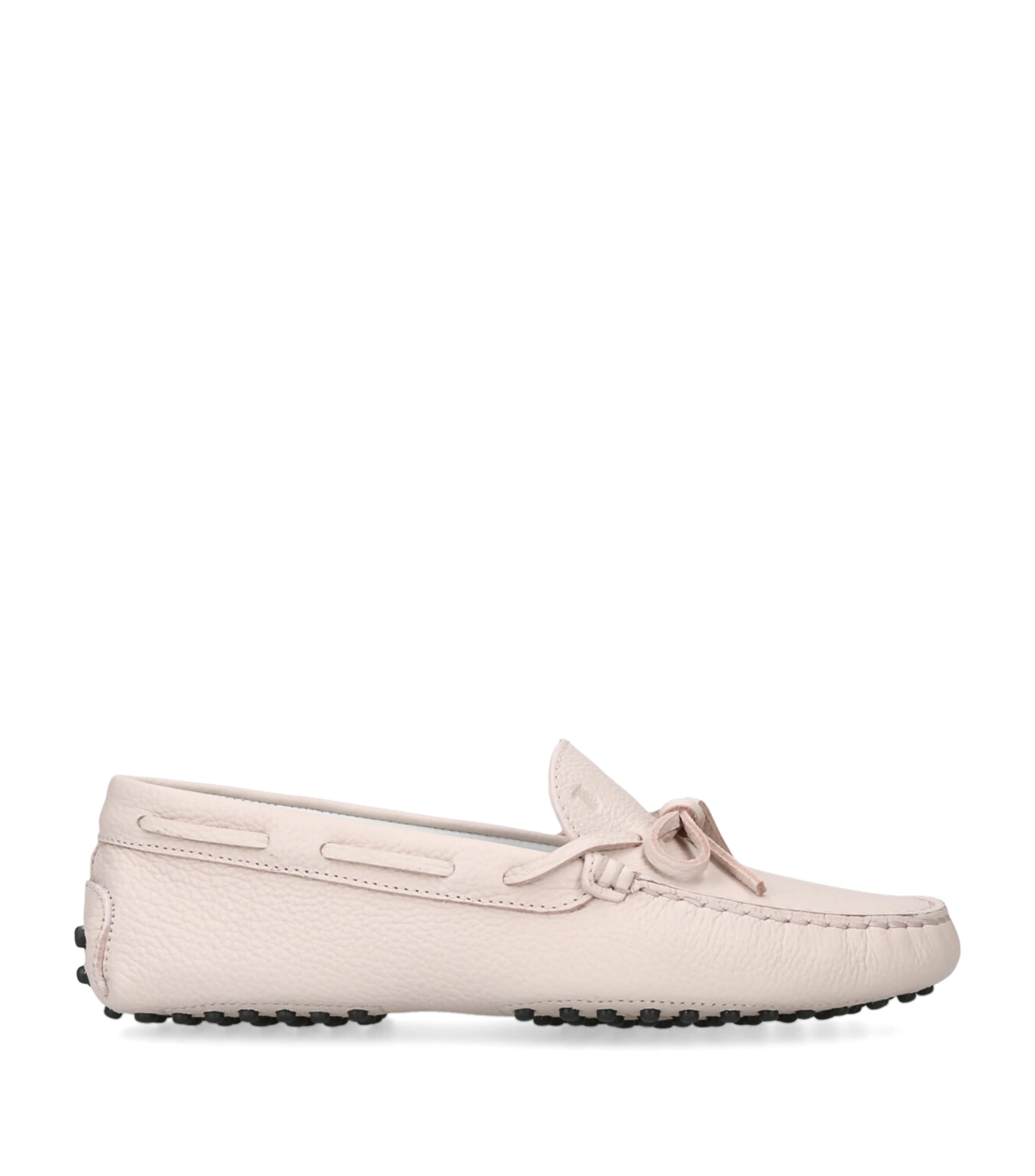Leather Gommini Loafers PALE PINK Image 1