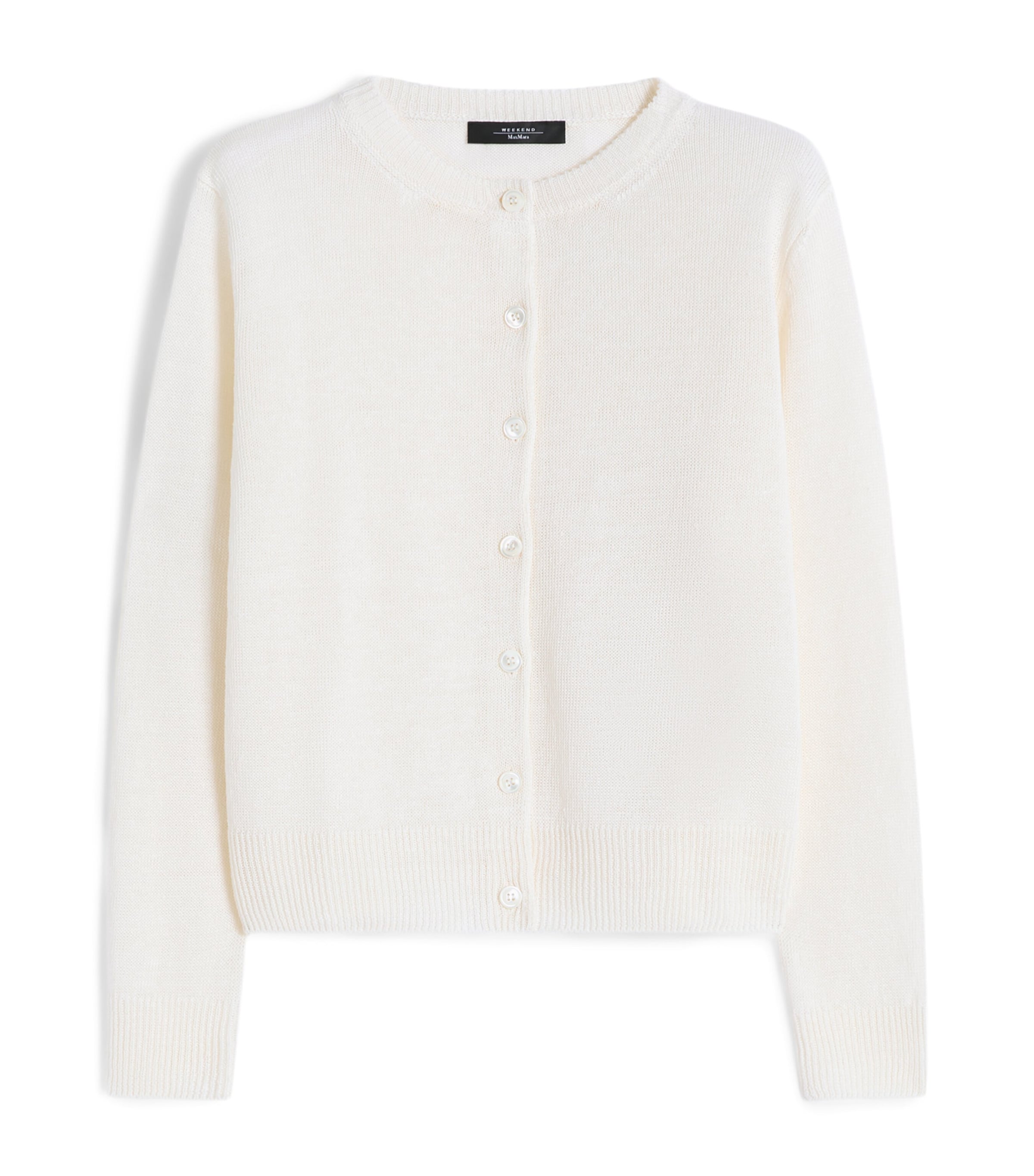 Linen Cardigan ECRU Image 1