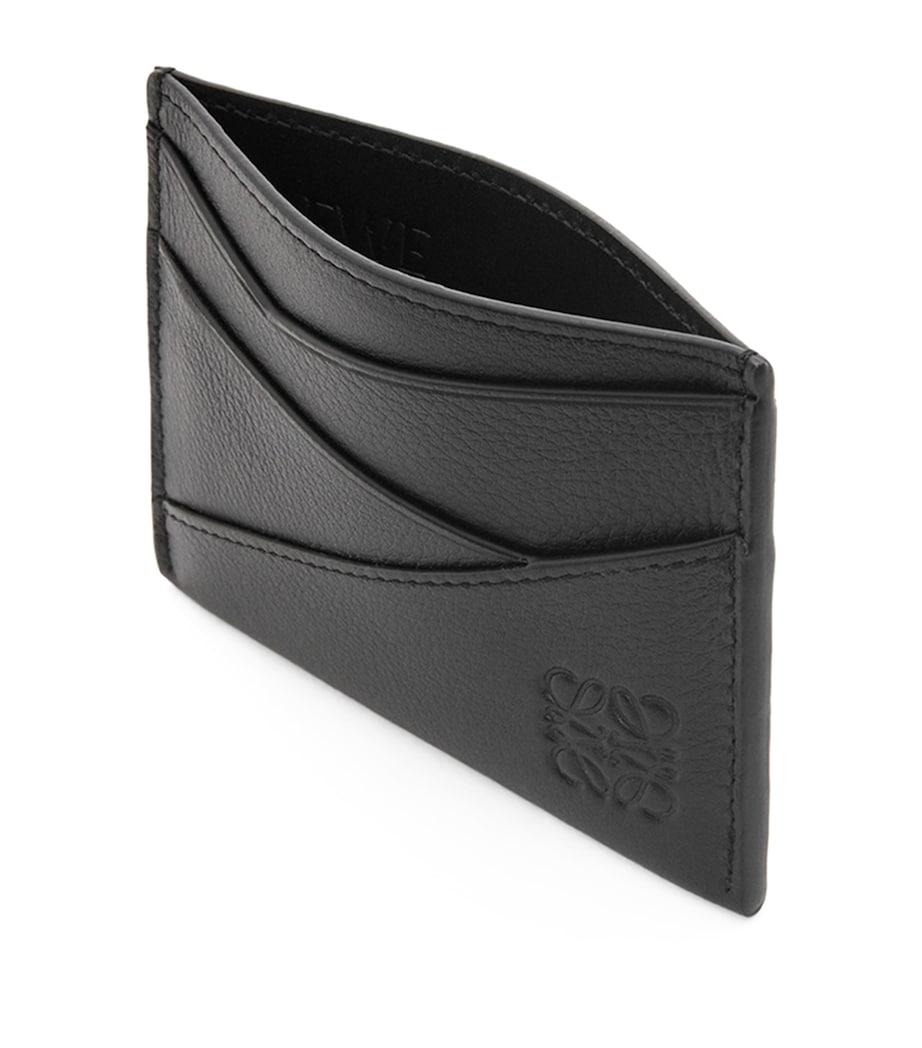 Leather Puzzle Card Holder BLACK Image 2