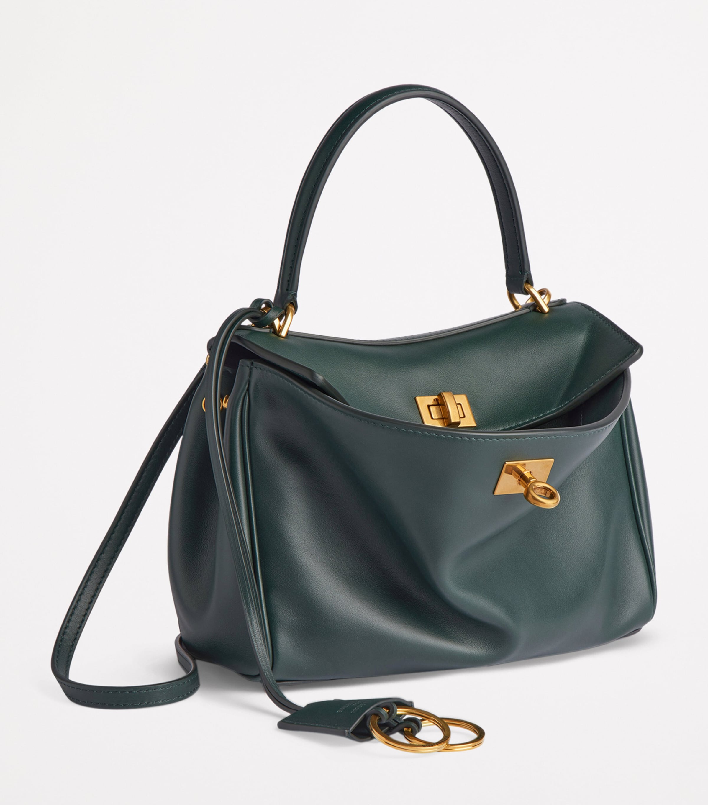 Mini Leather Rodeo Top-Handle Bag 3614 Image 3