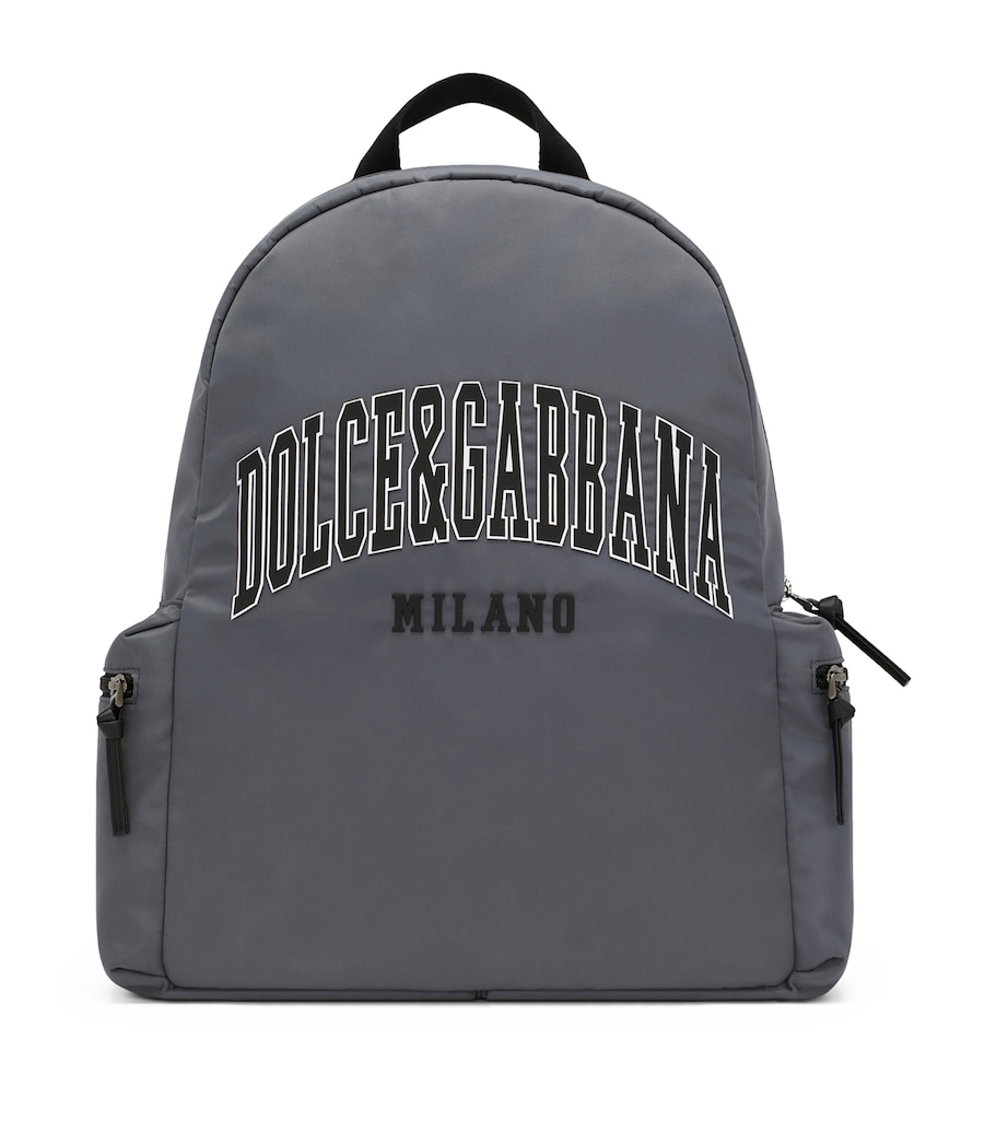 Logo Backpack 8B836-GREY/BLACK Image 1
