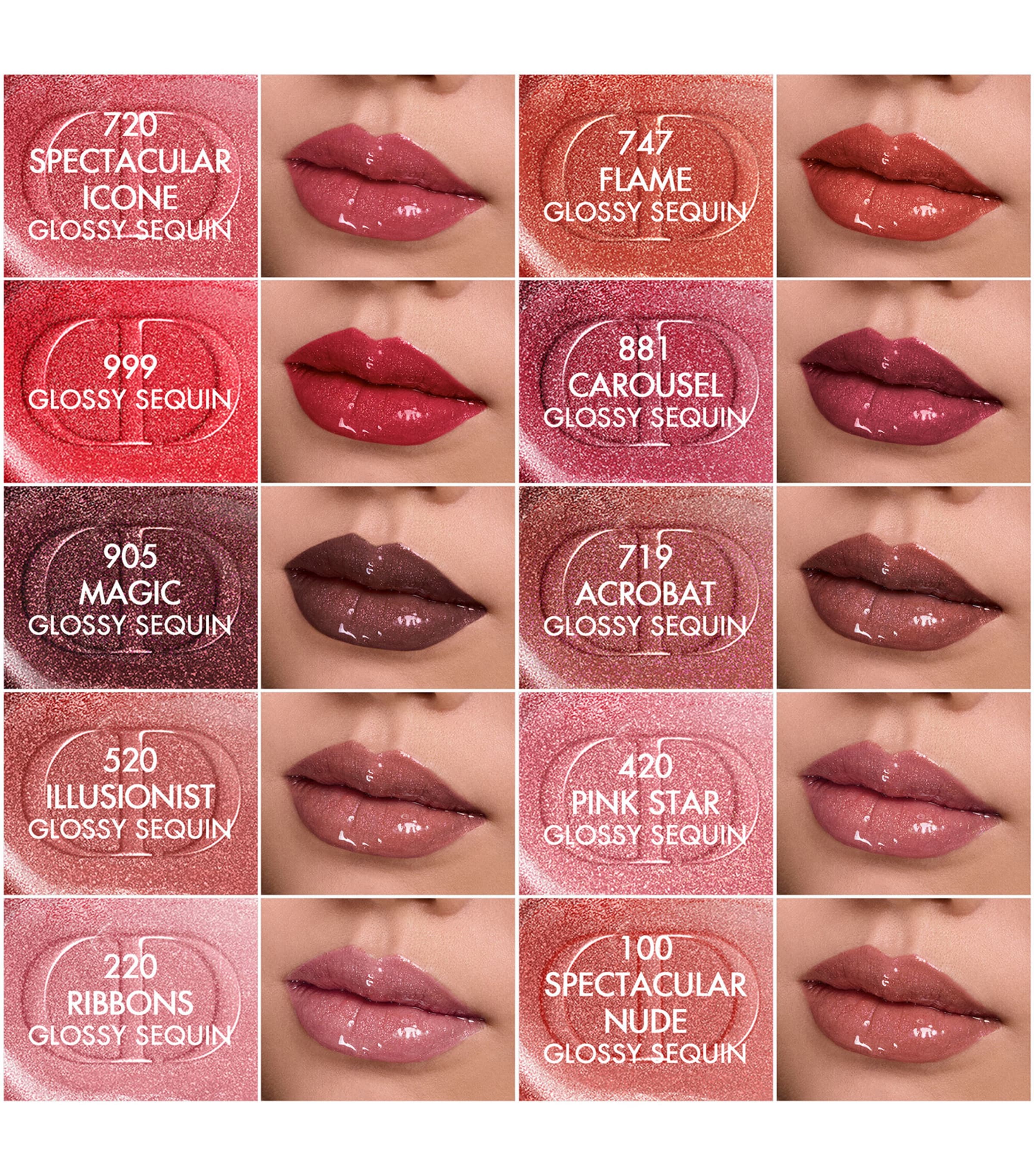 Rouge Dior Sequin Liquid Duo 100 SPECTACULAR NUDE Image 2