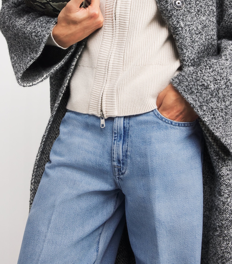 Luxe Vintage Lotta Flared Jeans LIGHT BLUE Image 6
