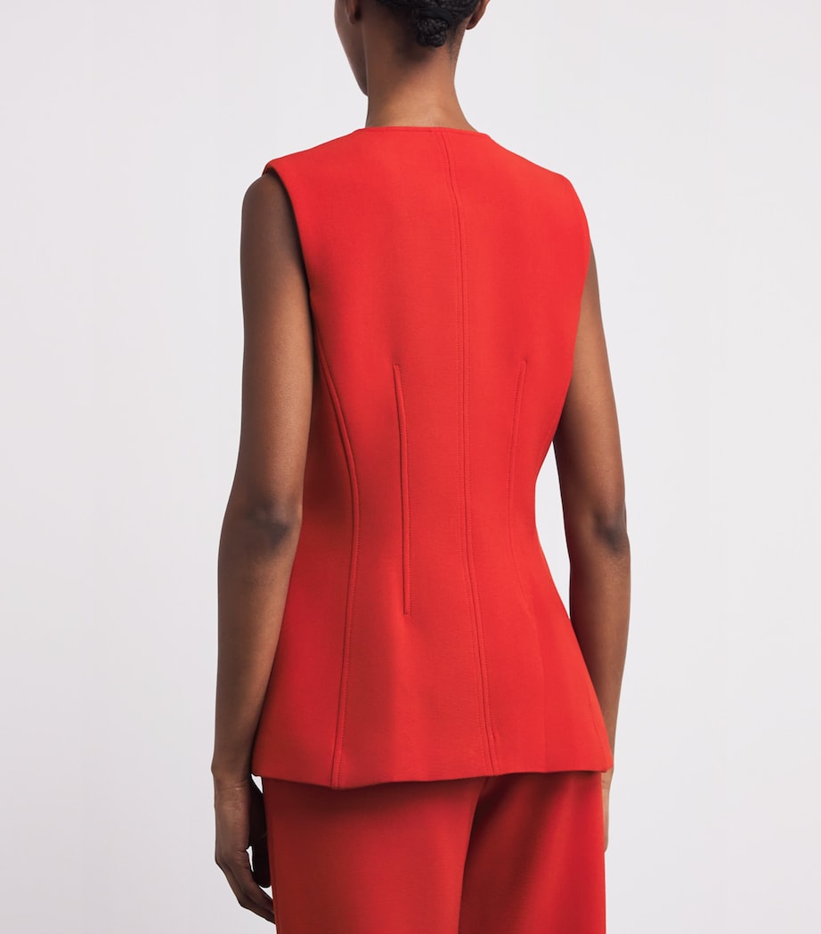 Jessup Vest R0009 CARNELIAN RED Image 4